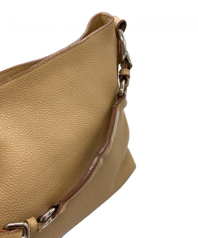 中古・古着通販】PRADA (プラダ) レザーバッグ BR4373 31 14 ベージュ