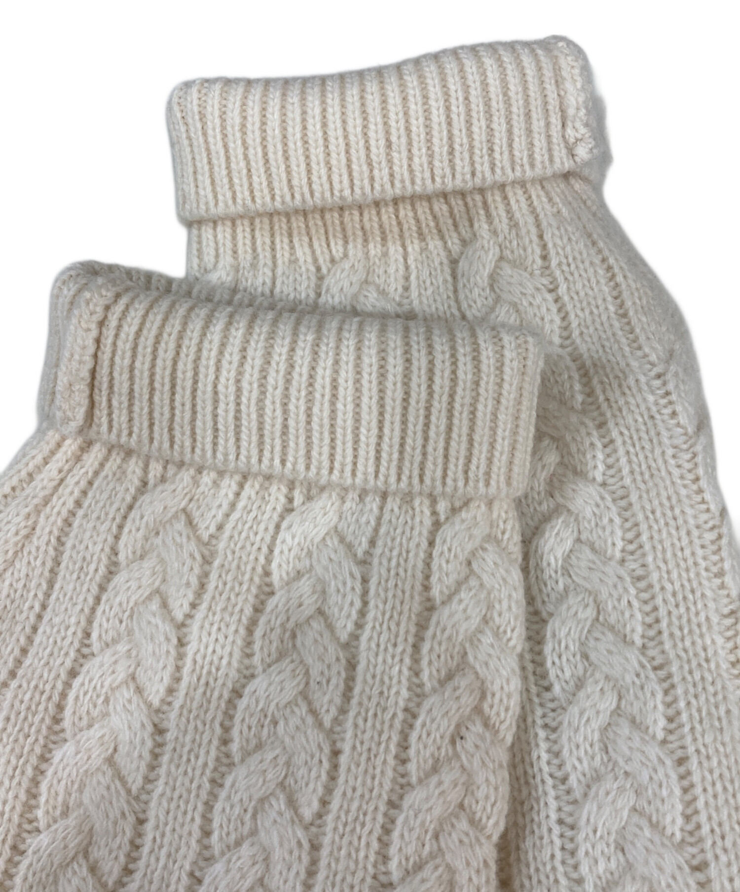 ebure カーディガン　ベージュ 中古・古着通販】EBURE (エブール) カシミヤ混カーディガン ベージュ