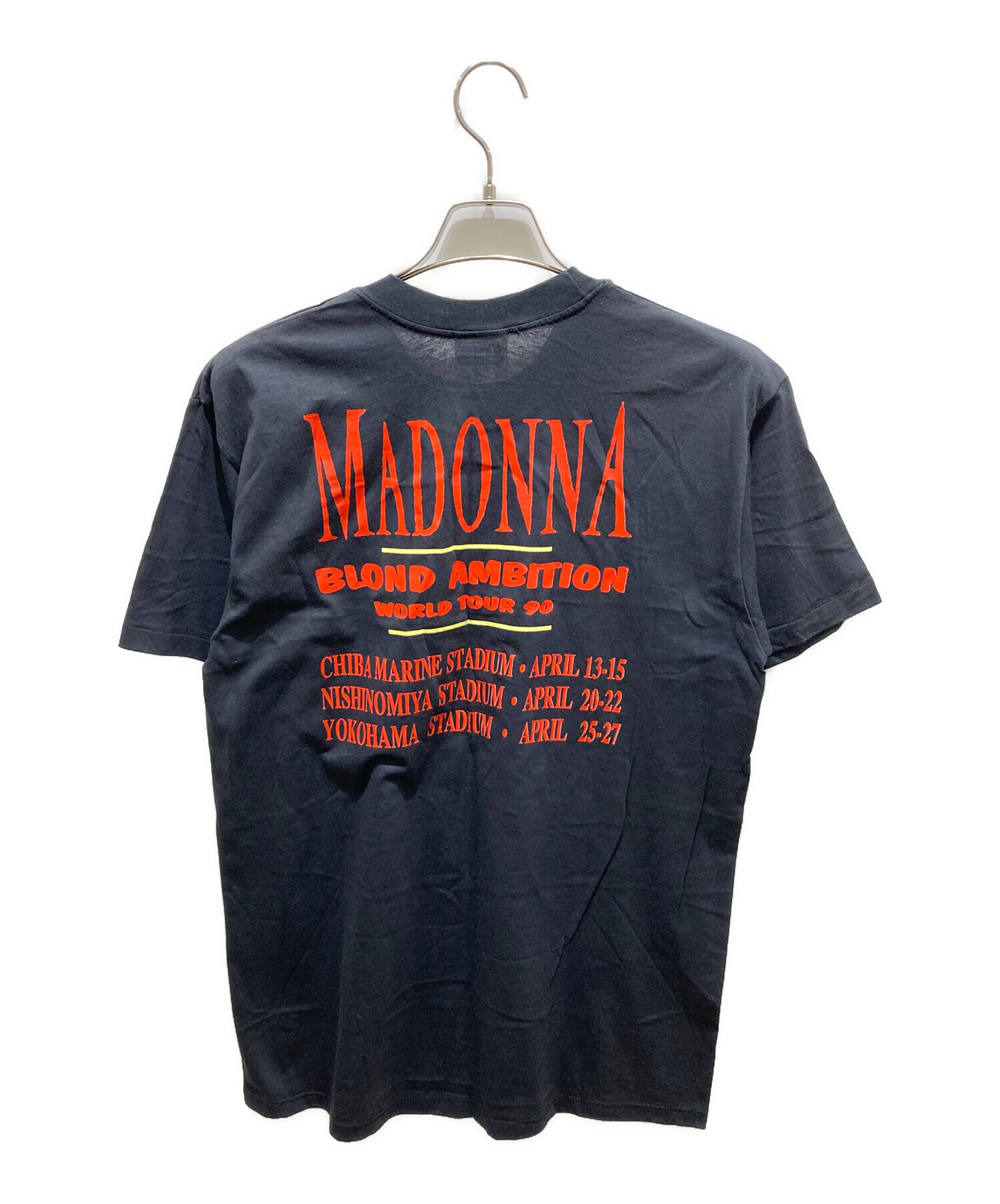 中古・古着通販】Hanes (ヘインズ) プリントTシャツ MADONNA WORLD 
