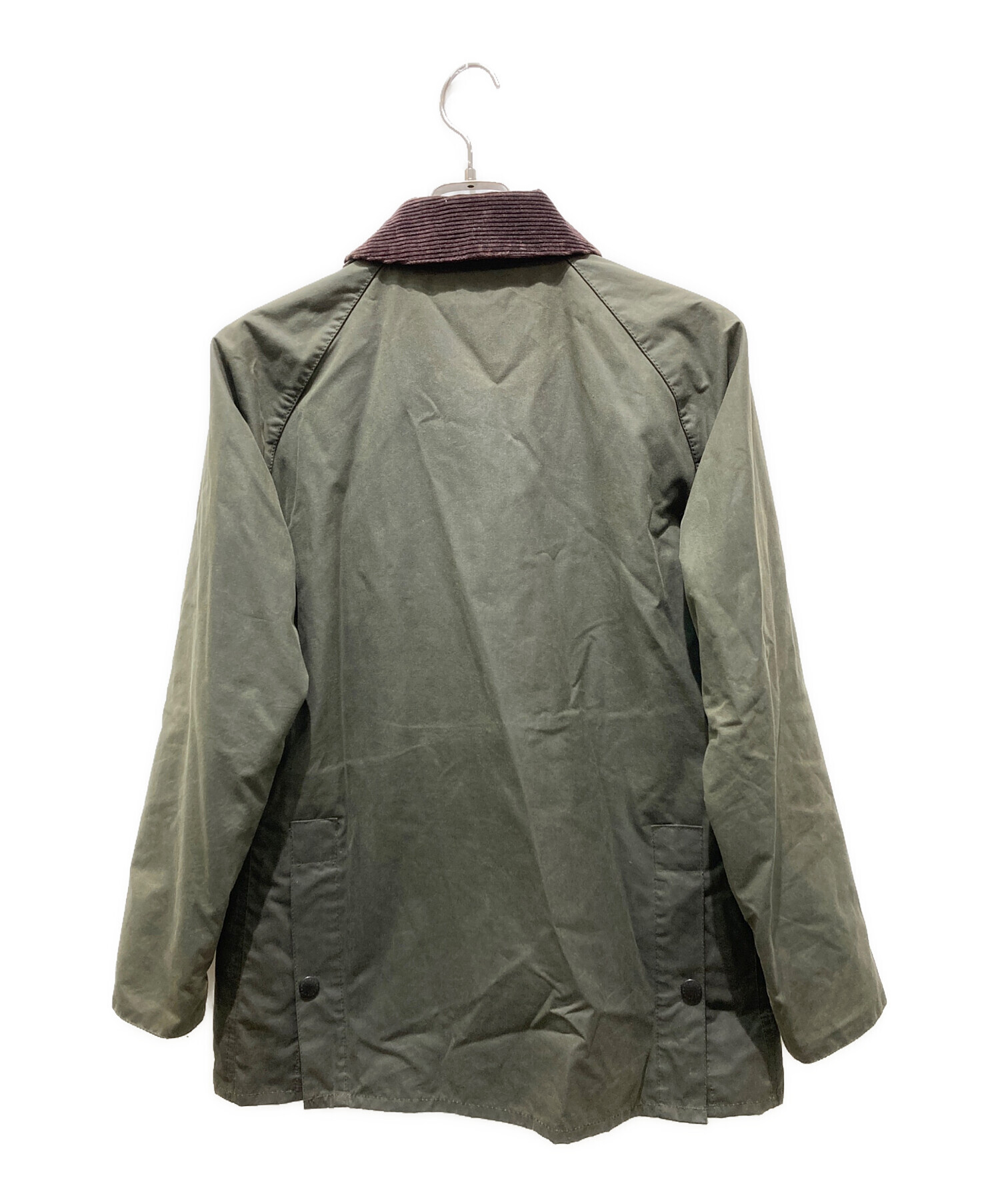 Barbour BURGHEY グリーン38 中古・古着通販】Barbour (バブアー) オイルドジャケット