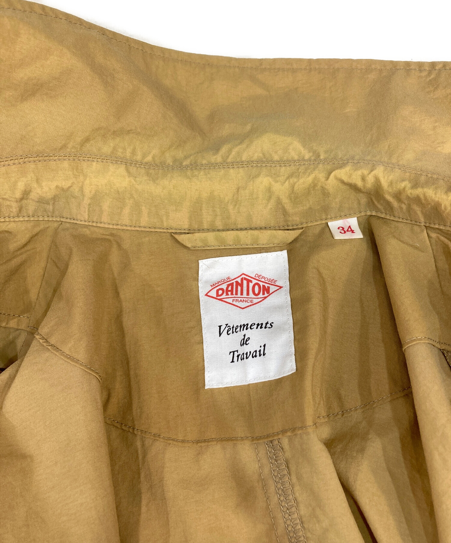 中古・古着通販】DANTON (ダントン) ナイロンステンカラーコート