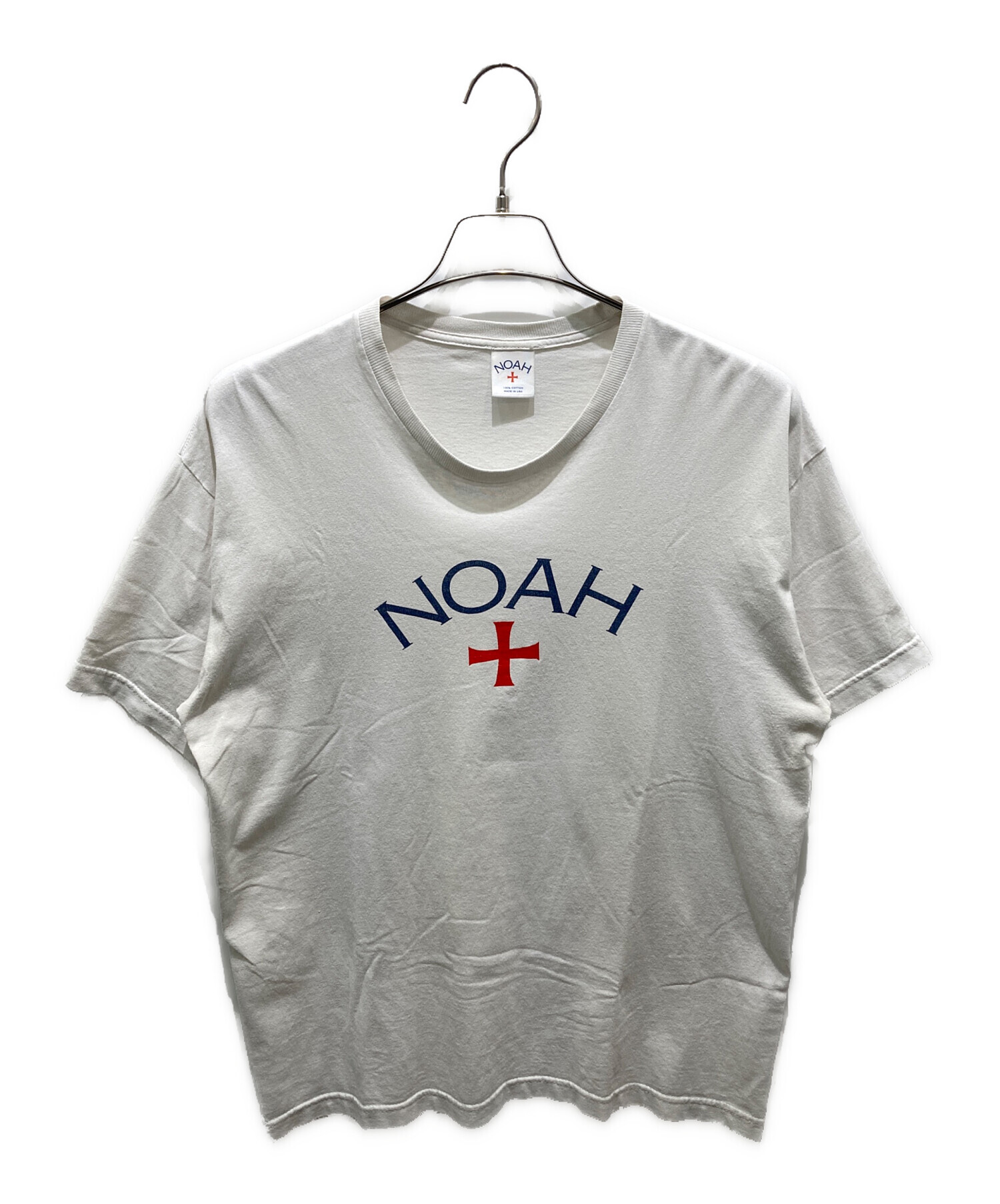 Noah (ノア) ホワイト POCKET SS ノア NOAH プリントTシャツ サイズ:L 