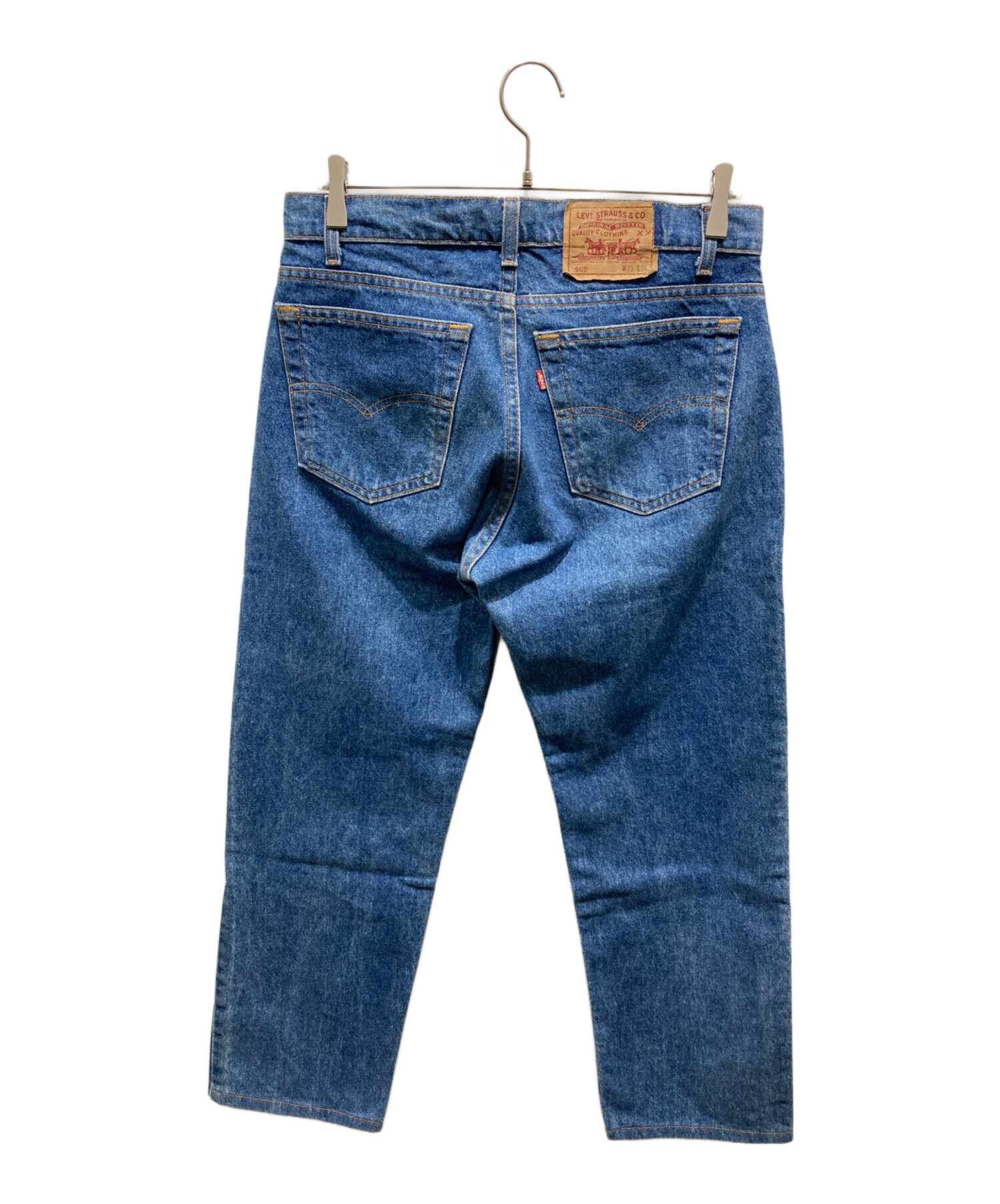 中古・古着通販】LEVI'S (リーバイス) 505デニムパンツ 80'S ボタン裏