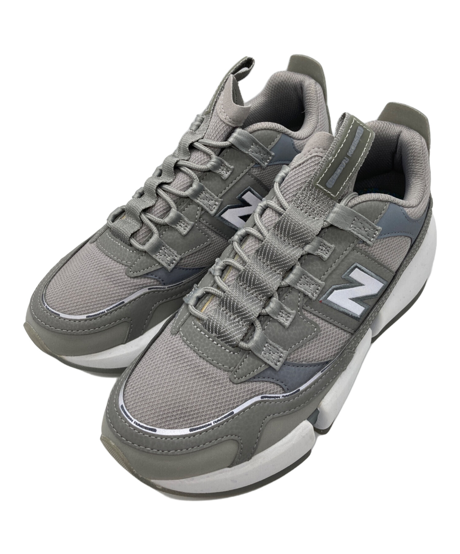 中古・古着通販】NEW BALANCE (ニューバランス) 厚底スニーカー グレー 