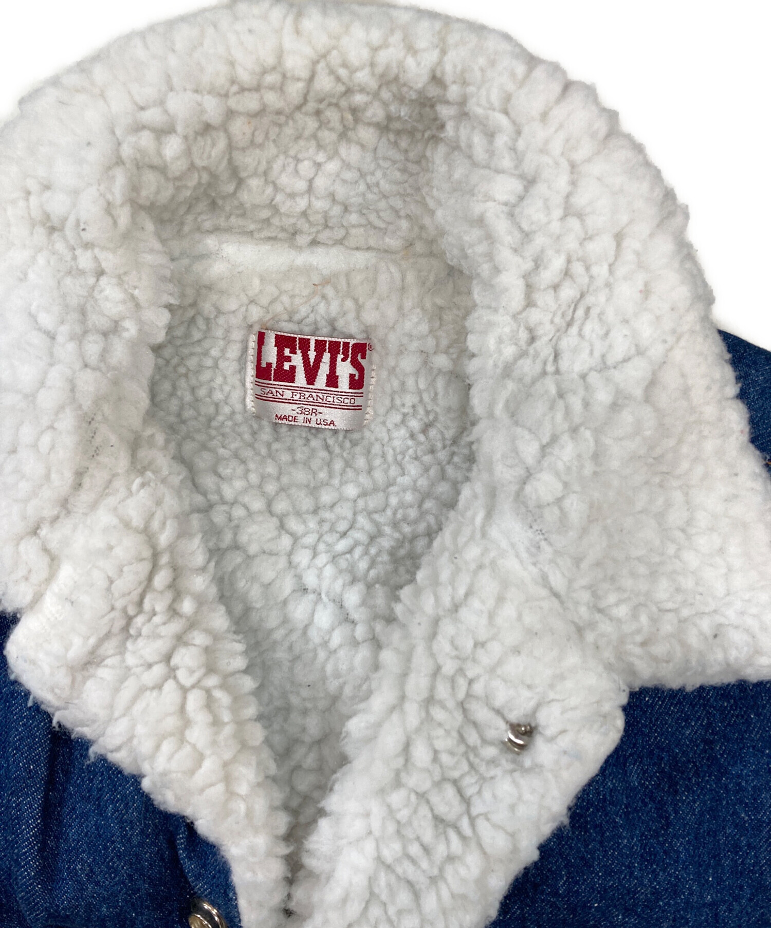 中古・古着通販】LEVI'S (リーバイス) 70608/ボアデニムジャケット