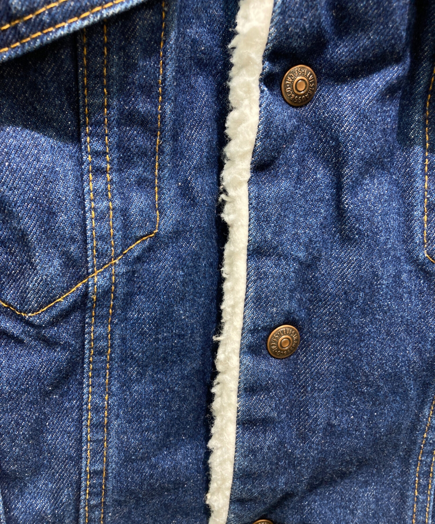 中古・古着通販】LEVI'S (リーバイス) 70608/ボアデニムジャケット