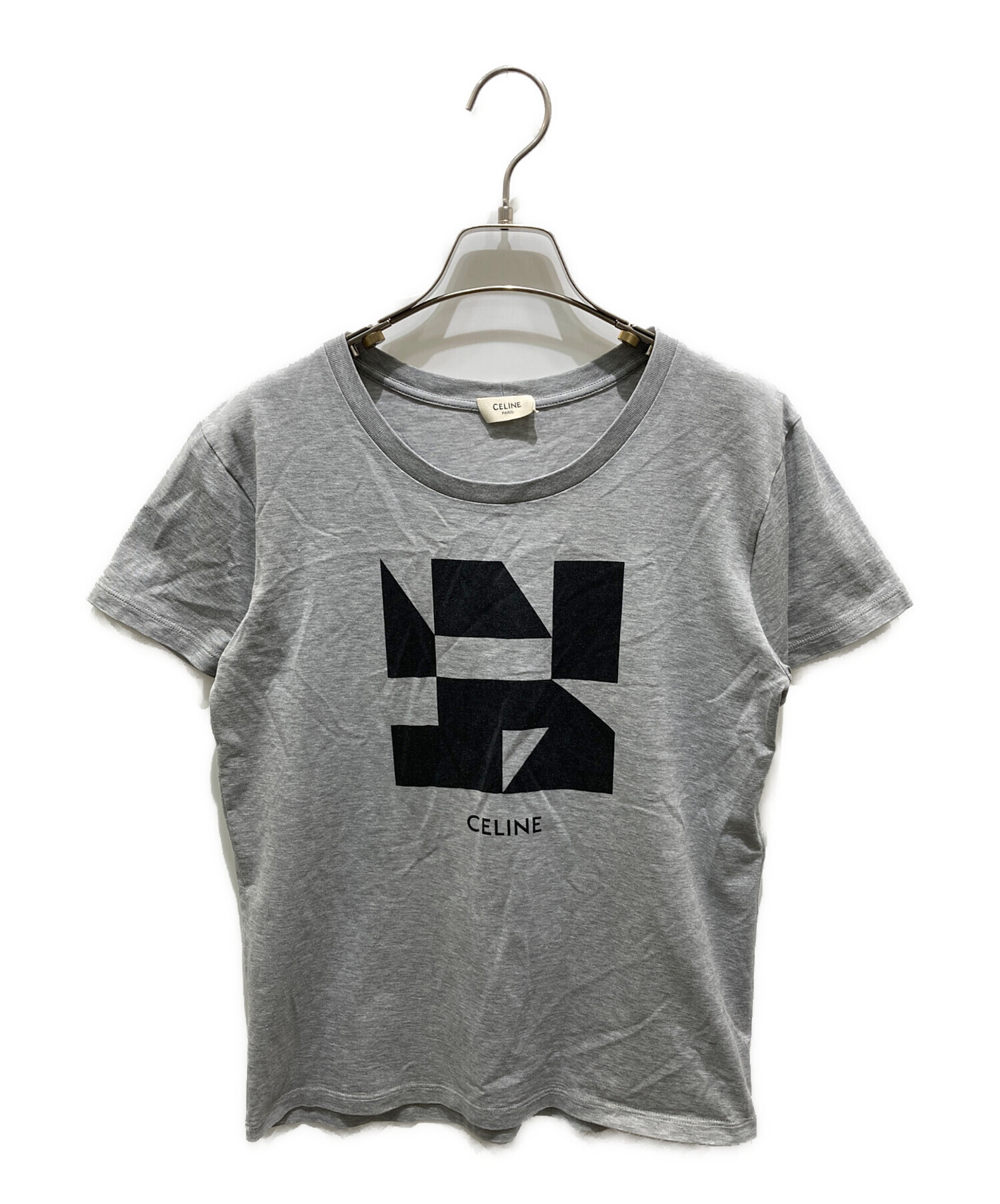 中古・古着通販】CELINE (セリーヌ) ジオメトリックTシャツ 2X314933F 