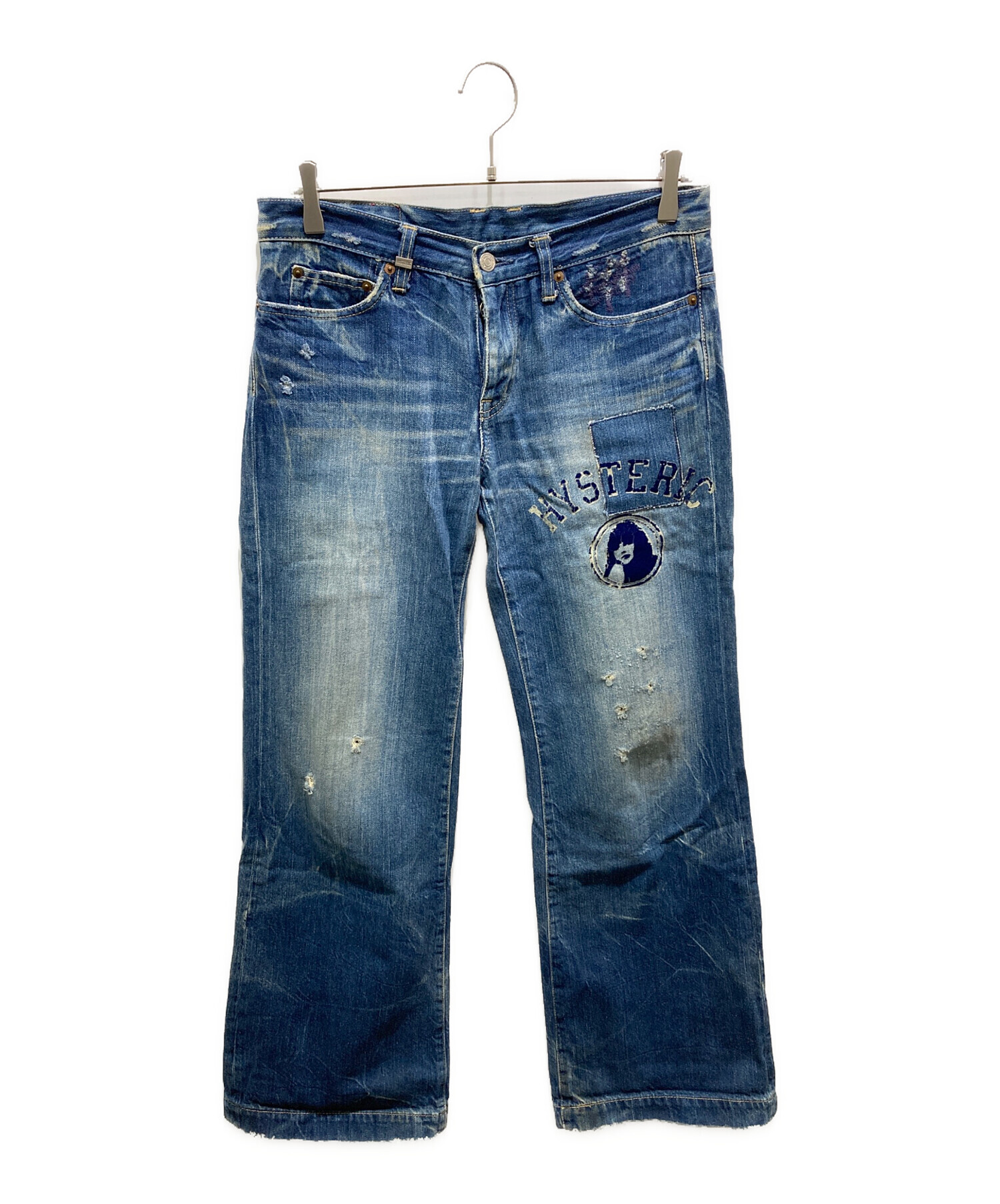 中古・古着通販】Hysteric Glamour (ヒステリックグラマー) ダメージ 