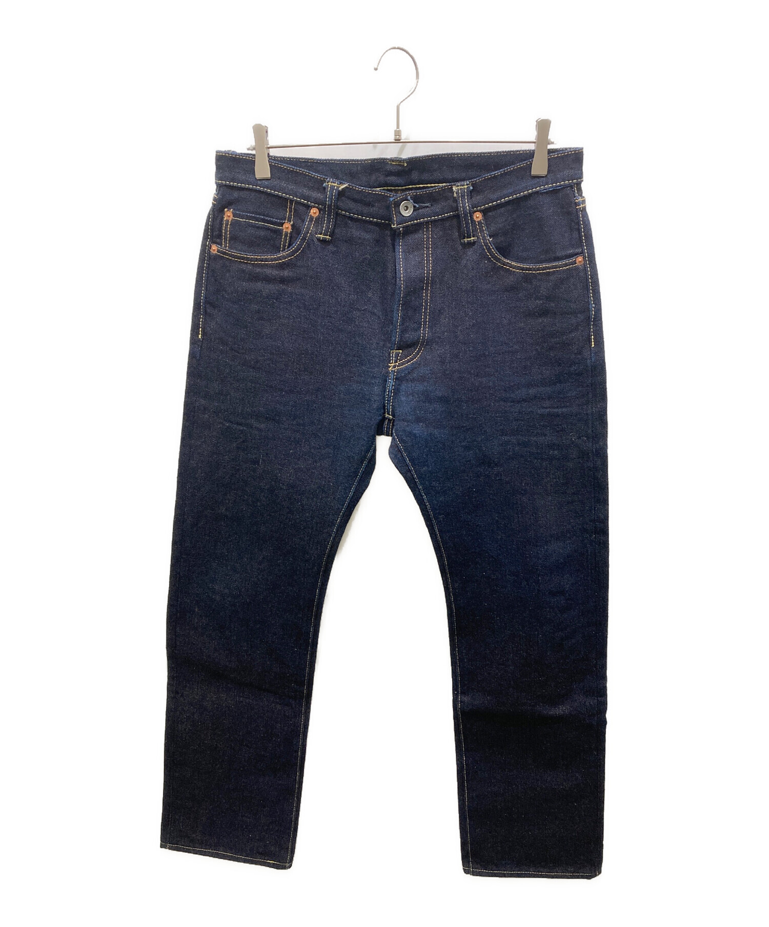 廃盤　アイアンハート　インディゴ×ブラック　19oz w34 中古・古着通販】IRON HEART (アイアンハート) 19OZ HEAVY LEFTY DENIM