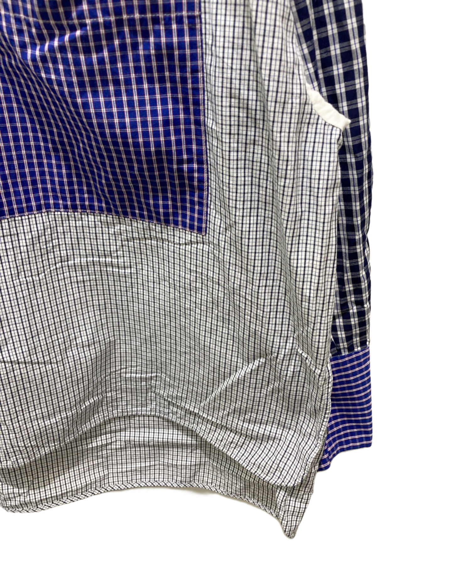 中古・古着通販】nagonstans (ナゴンスタンス) handy check shirt 