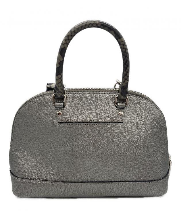 中古・古着通販】COACH (コーチ) 2WAYショルダーバッグ グレー