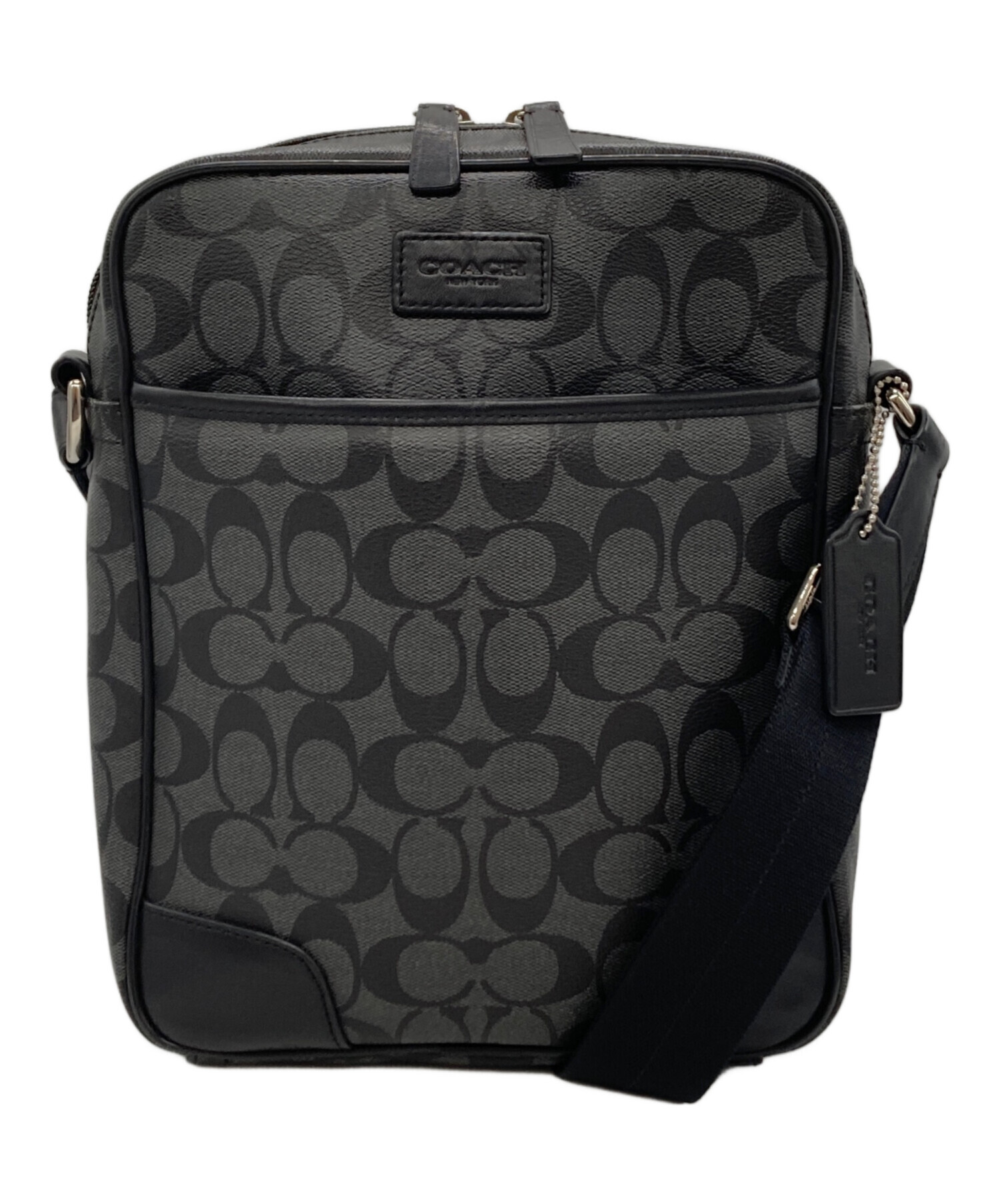 中古・古着通販】COACH (コーチ) シグネチャーショルダーバッグ