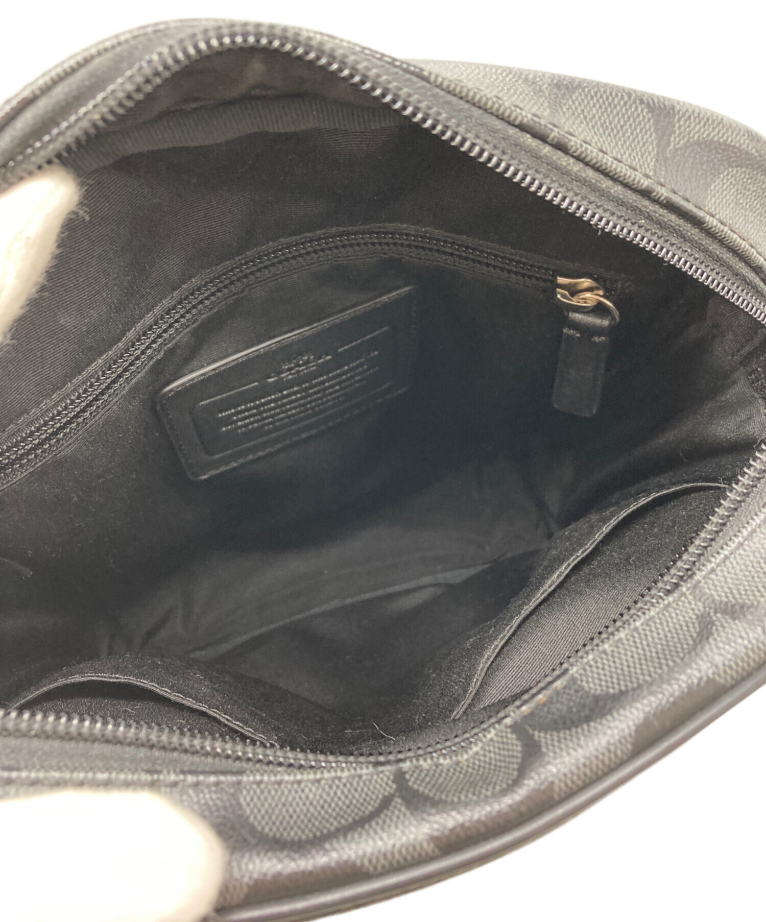 中古・古着通販】COACH (コーチ) シグネチャーショルダーバッグ