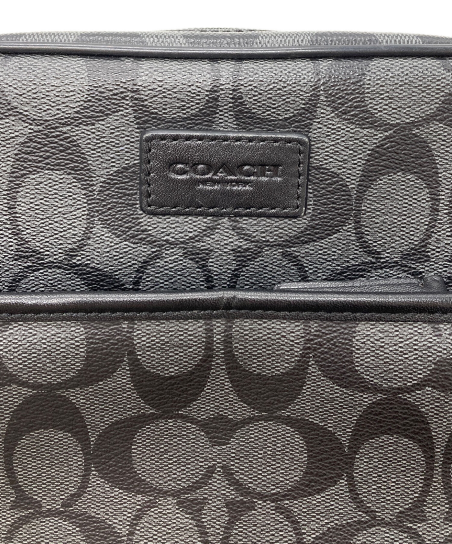中古・古着通販】COACH (コーチ) シグネチャーショルダーバッグ