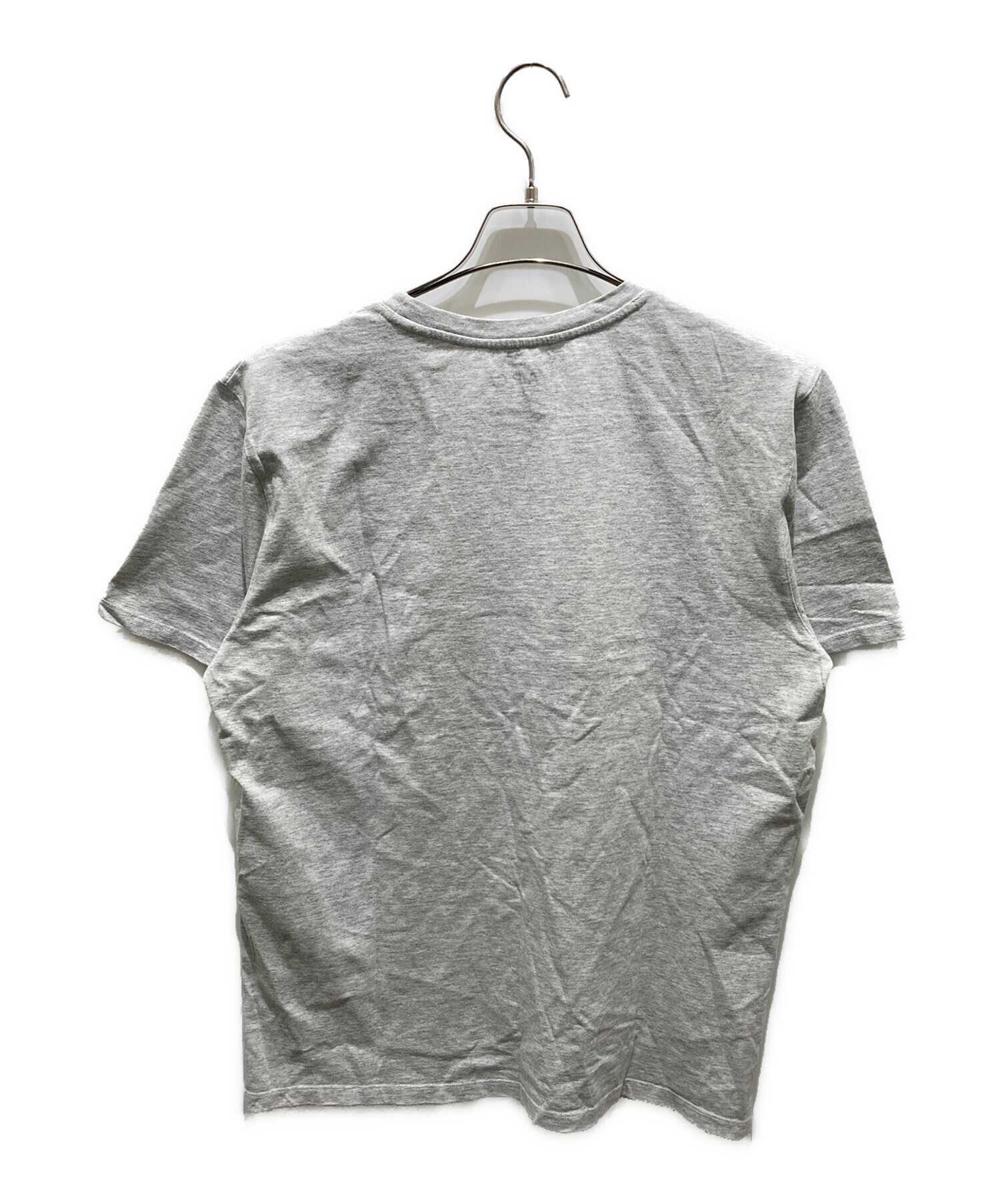 中古・古着通販】A.P.C. (アーペーセー) ロゴプリントTシャツ グレー 