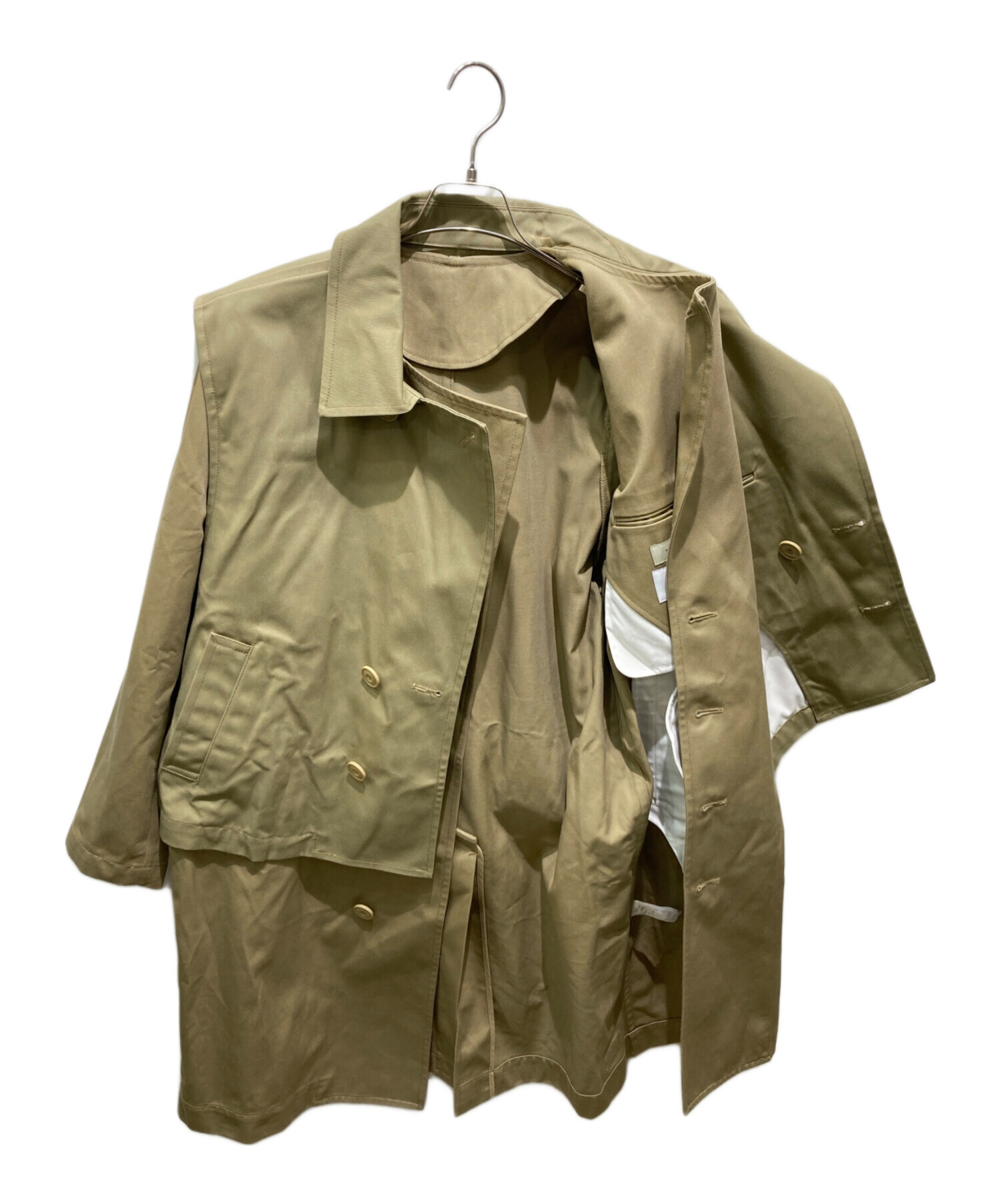 Toironier×Dickies 変型3wayレイヤードトレンチコート Toironier（トワロニエ） トレンチコート コート Toironier/トワロニエ