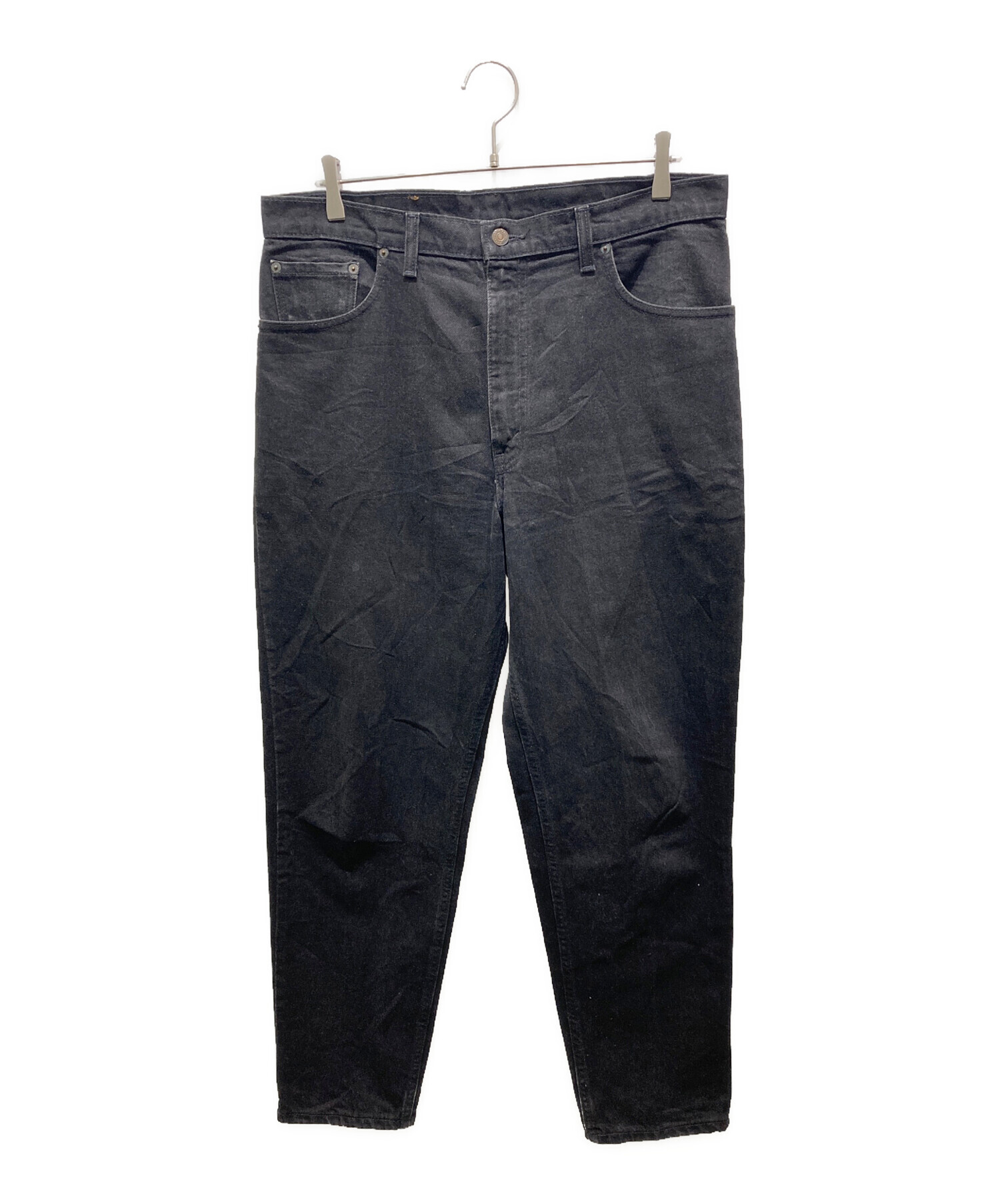 メンズ 【雰囲気抜群】希少品 550 後染めブラックUSA 製W36 L32相当