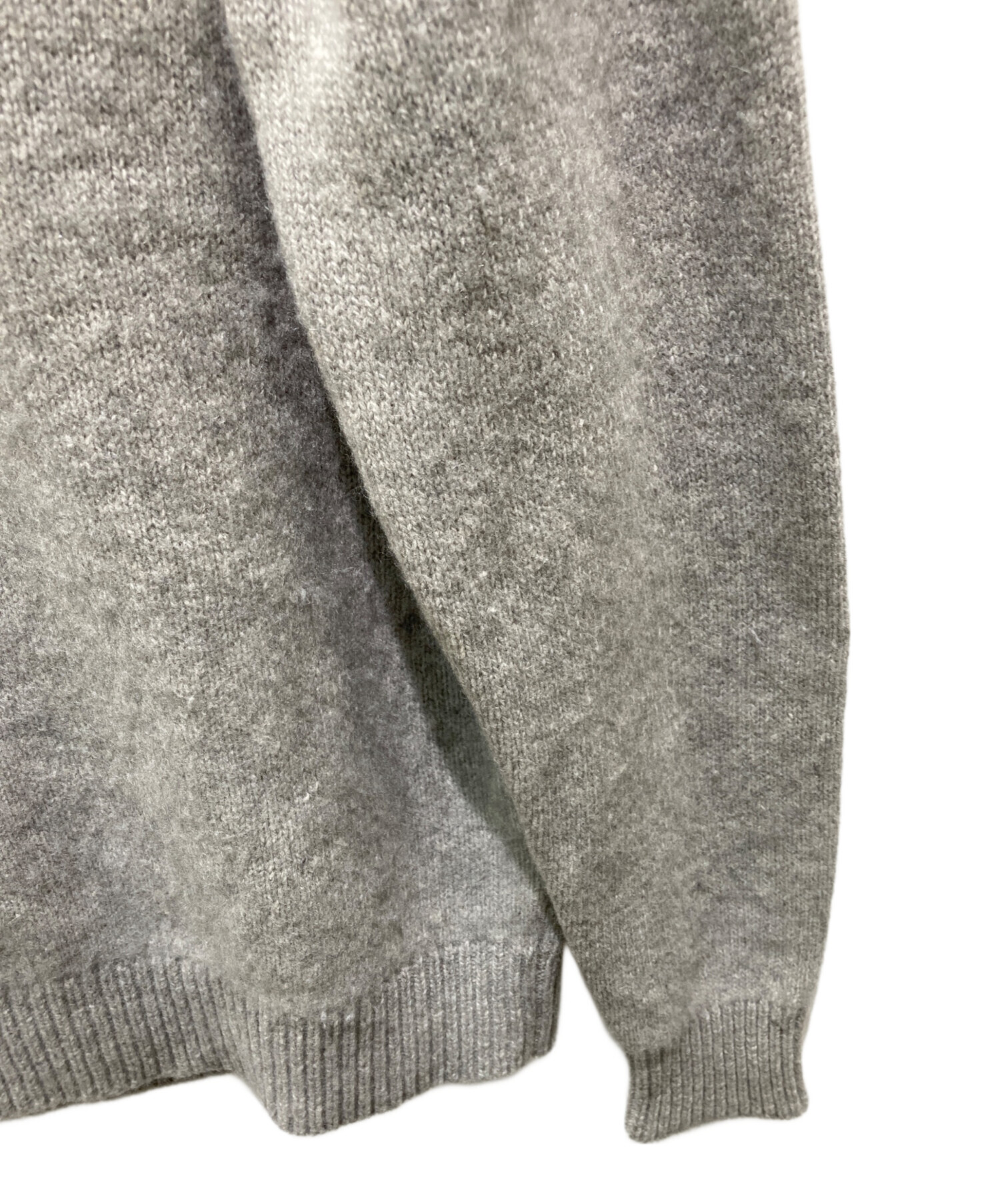 [美品]THE ELDER STATESMAN カシミアクッション beige The Elder Statesman チェッカーパターン カシミアクッション