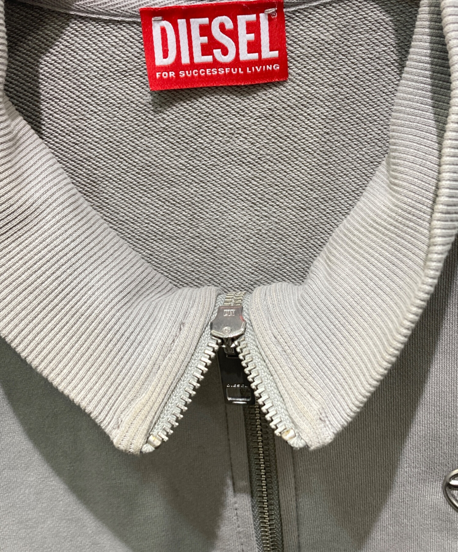 中古・古着通販】DIESEL (ディーゼル) S-GINNI-ZIP-OD A11439 グレー