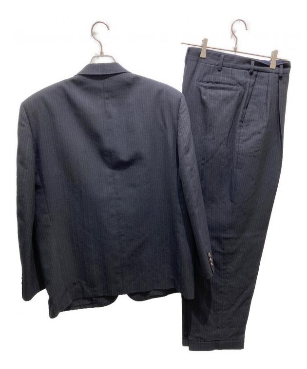 コムデギャルソンオム　ストライプ　セットアップ　スーツ コムデギャルソン オムCOMME des GARCONS HOMME ペイズリーライニング