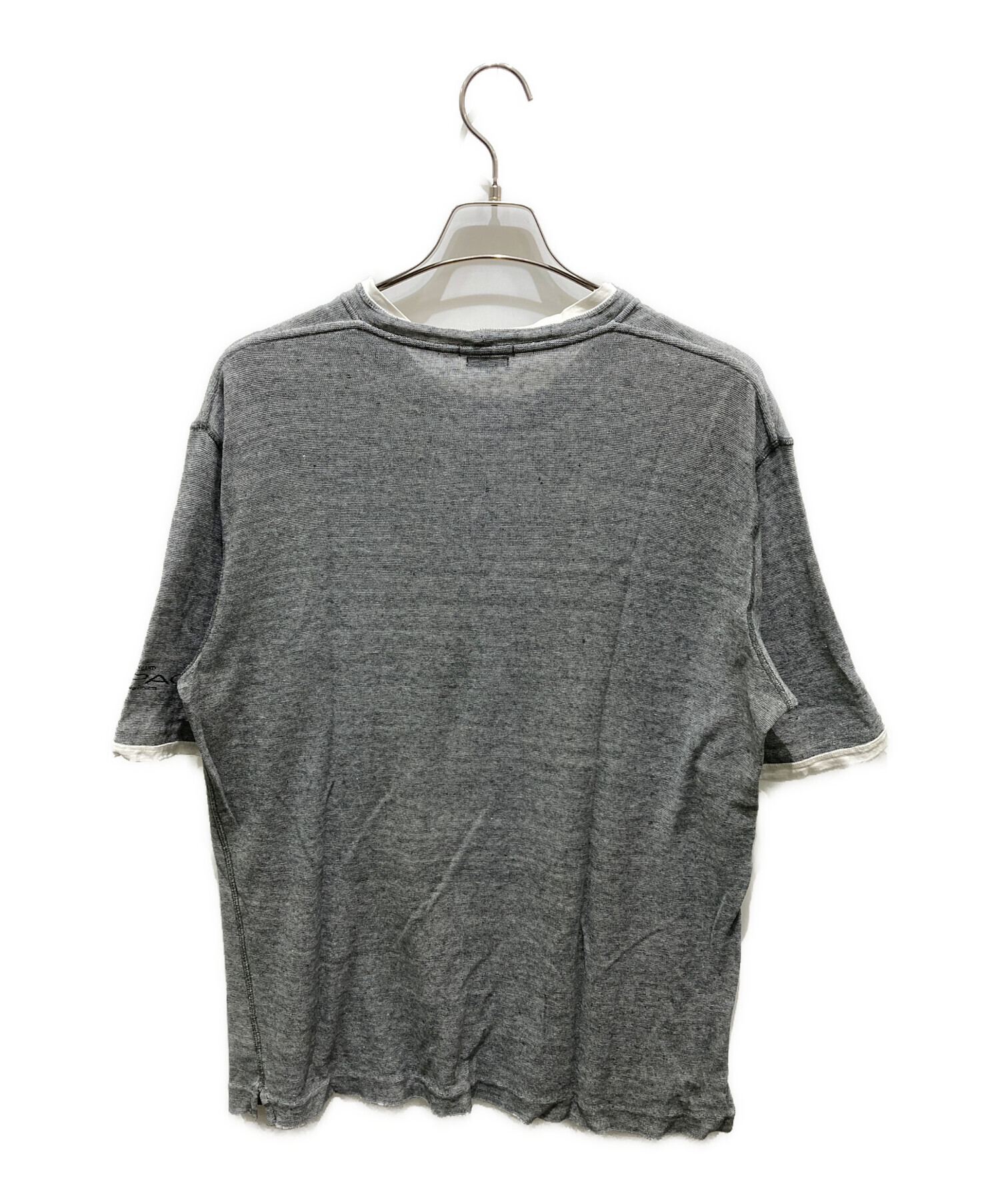 中古・古着通販】STONE ISLAND (ストーンアイランド) リネン混半袖T 