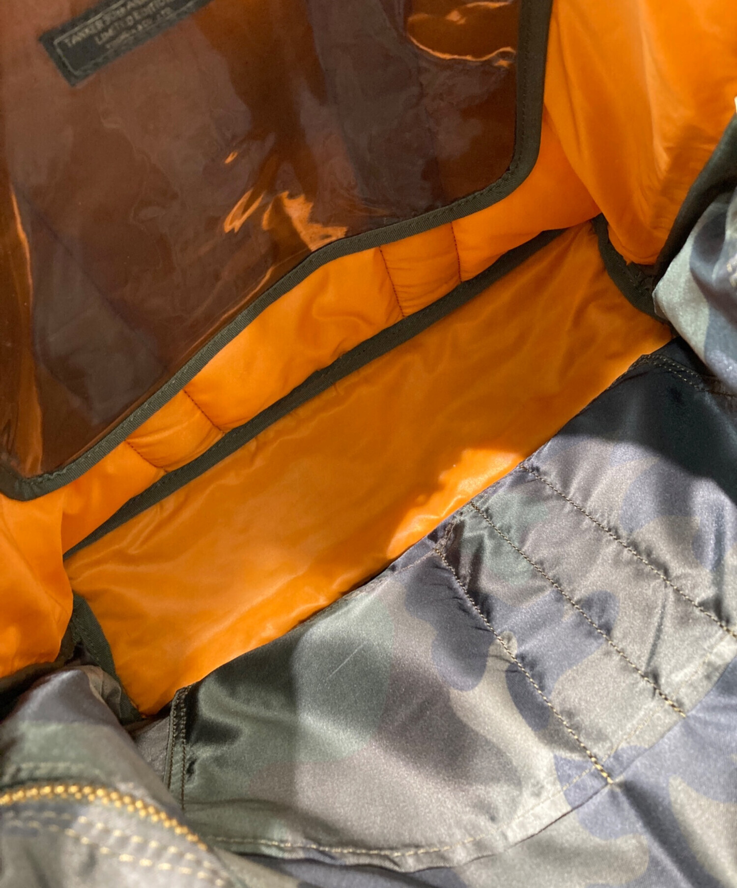 中古・古着通販】PORTER (ポーター) 迷彩タンカートートバッグ カーキ