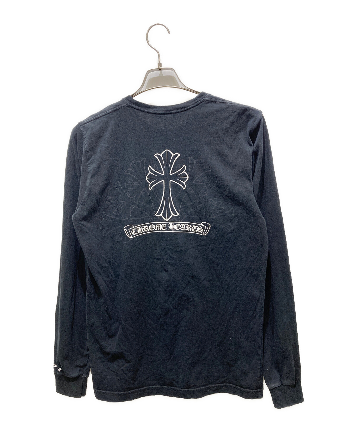 中古・古着通販CHROME CHROME HEARTS ブラック ロングスリーブ 