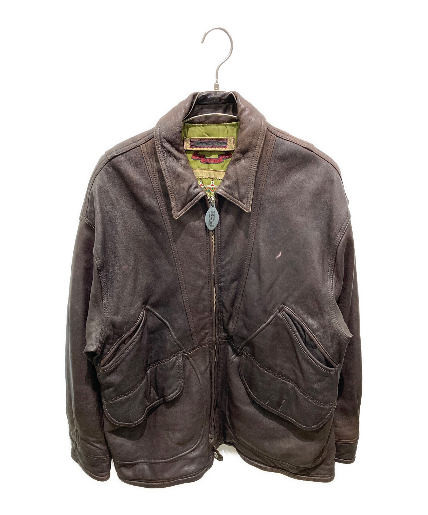 中古・古着通販】HARRY&MOORE (ハリー＆ムーア) レザージャケット