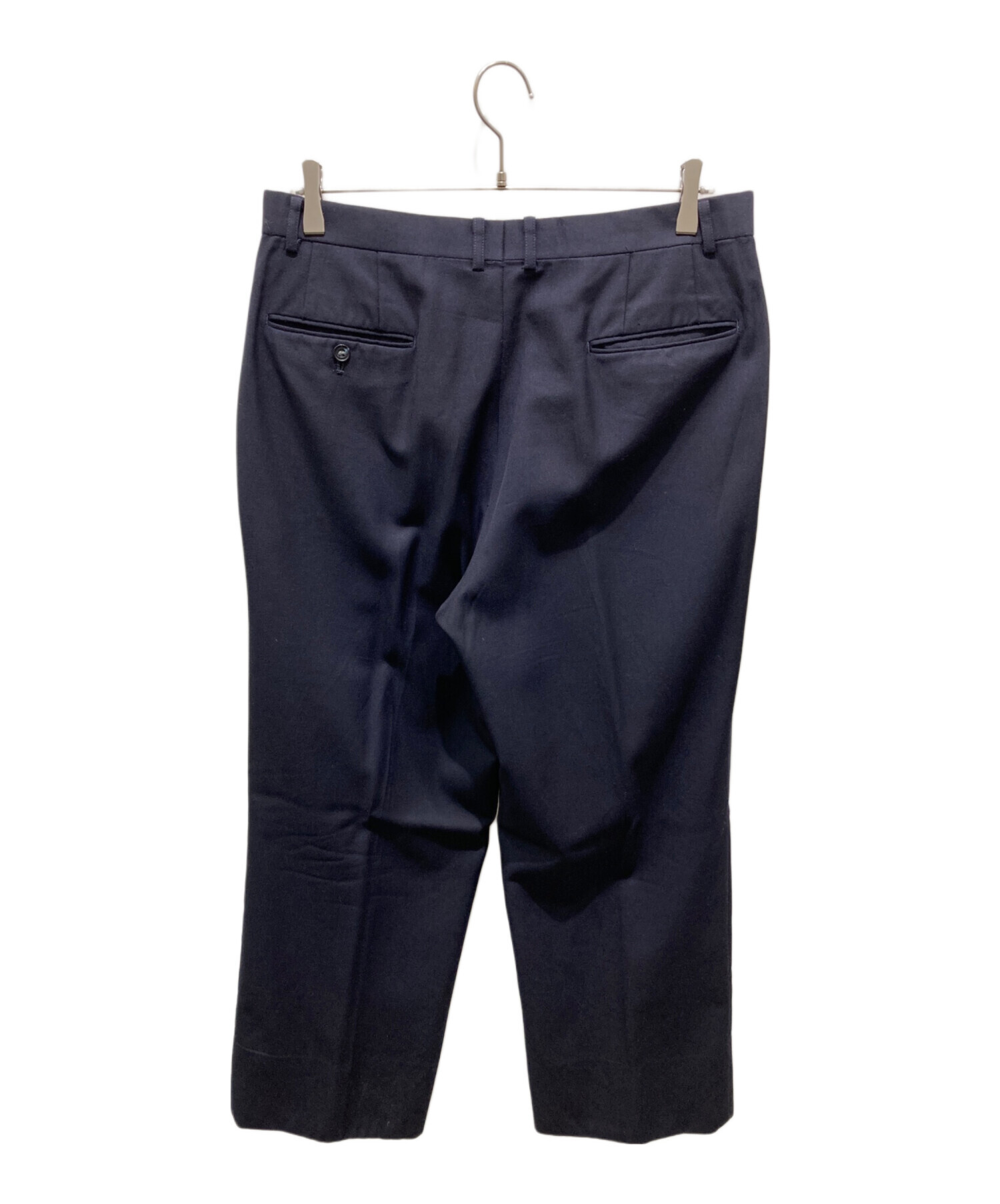 クリスチャンディオール　スラックス　31インチ Christian Dior】SLACKS クリスチャンディオール スラックス ネイビー