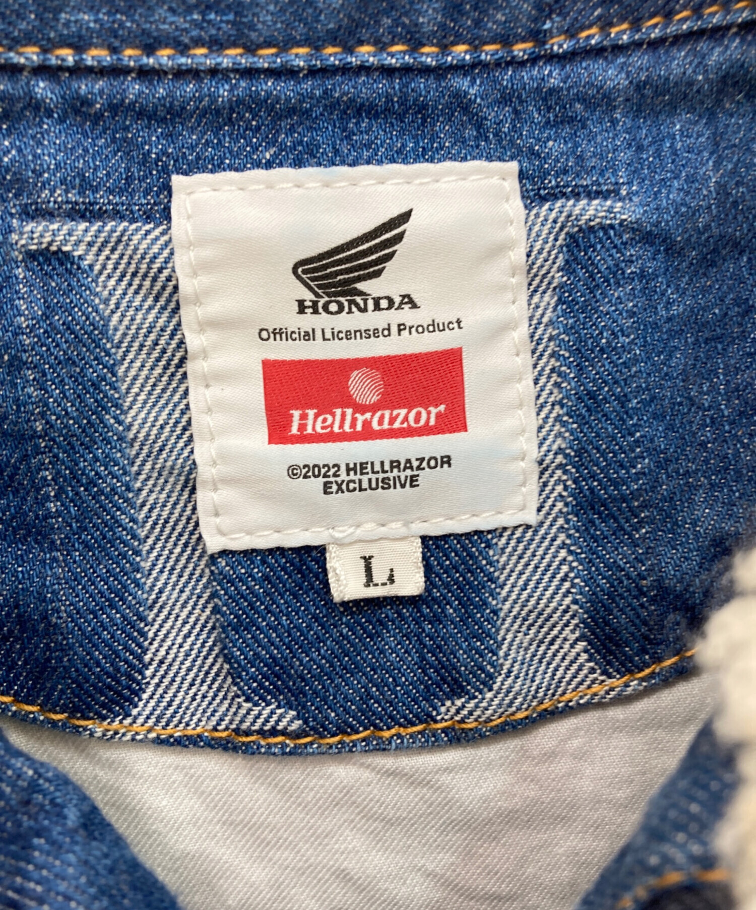 中古・古着通販】HELLRAZOR (ヘルレイザー) HONDA (ホンダ) BEAMS T 