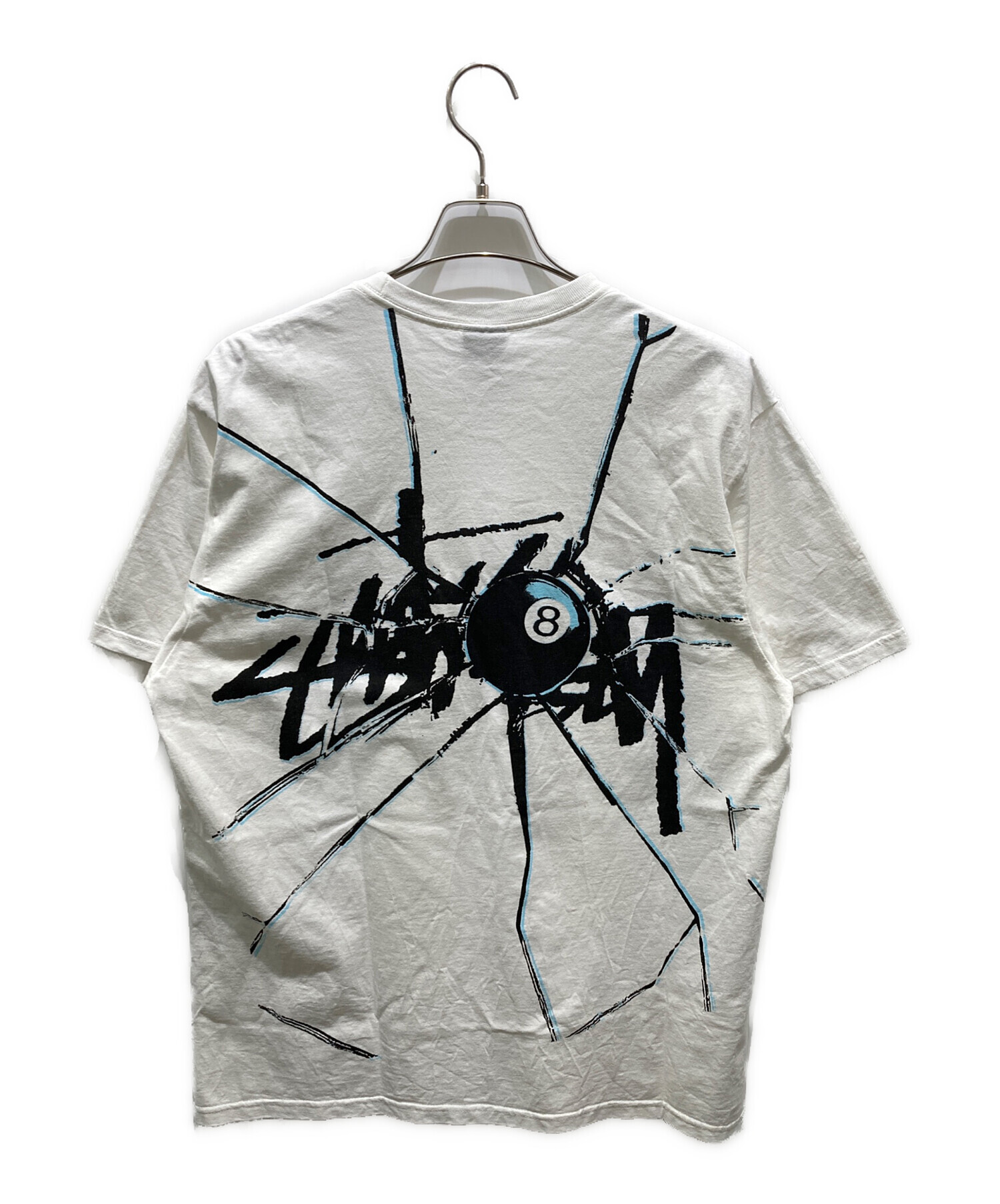 STUSSY SHATTERED TEE ステューシー BLACK M