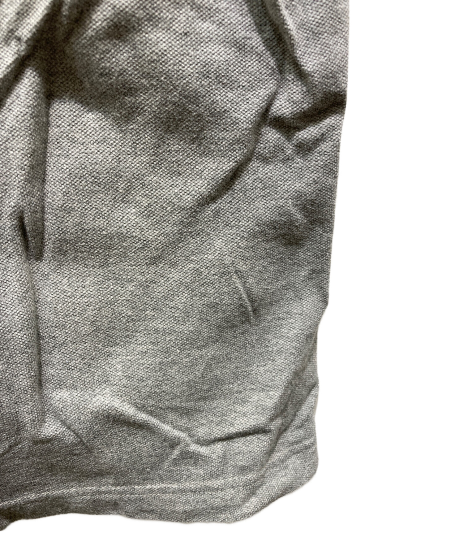 中古・古着通販】MONCLER (モンクレール) ポロシャツ グレー サイズ:M