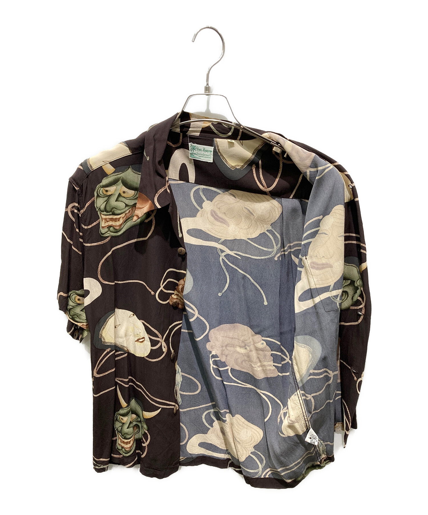 中古・古着通販】Sun Surf (サンサーフ) アロハシャツ ブラウン サイズ