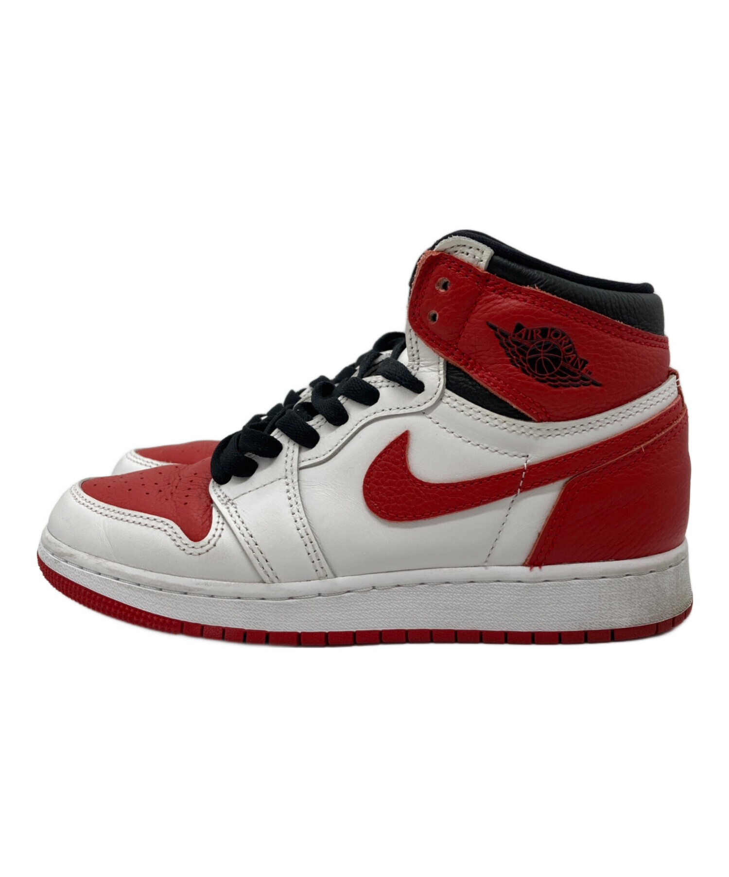 中古・古着通販】NIKE (ナイキ) AIR JORDAN 1 RETRO HIGH OG GS WHITE 