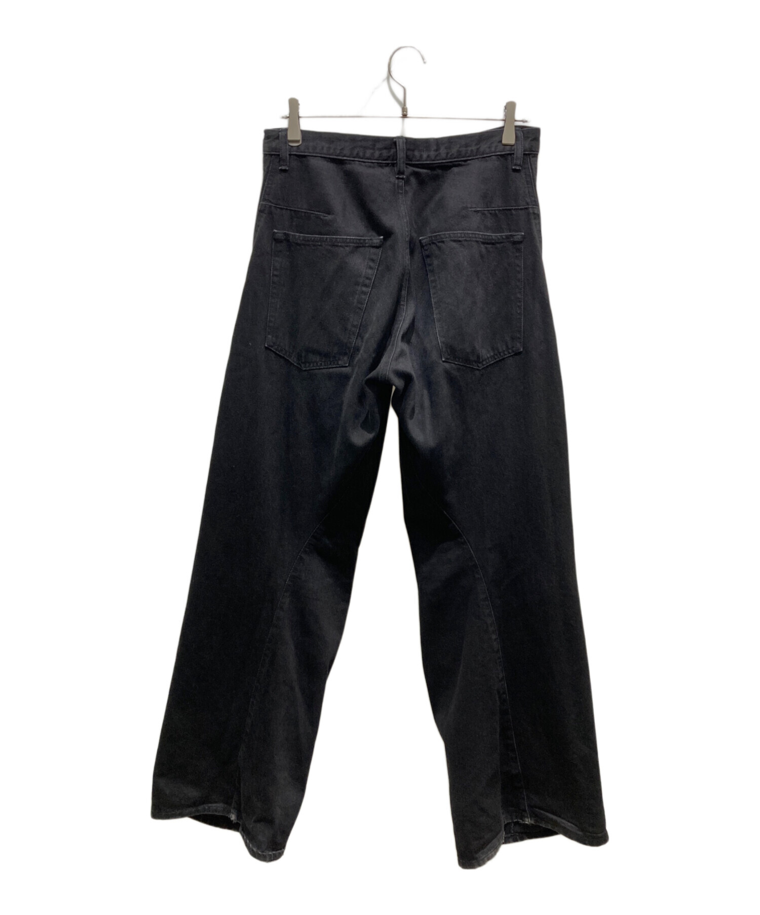 中古・古着通販】NVRFRGT (ネヴァーフォーゲット) 3D Twisted Wide Leg 