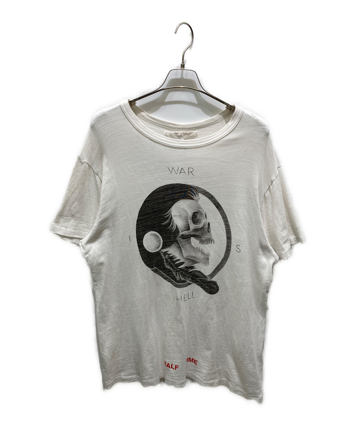 中古・古着通販】OFFWHITE (オフホワイト) プリントTシャツ ホワイト 