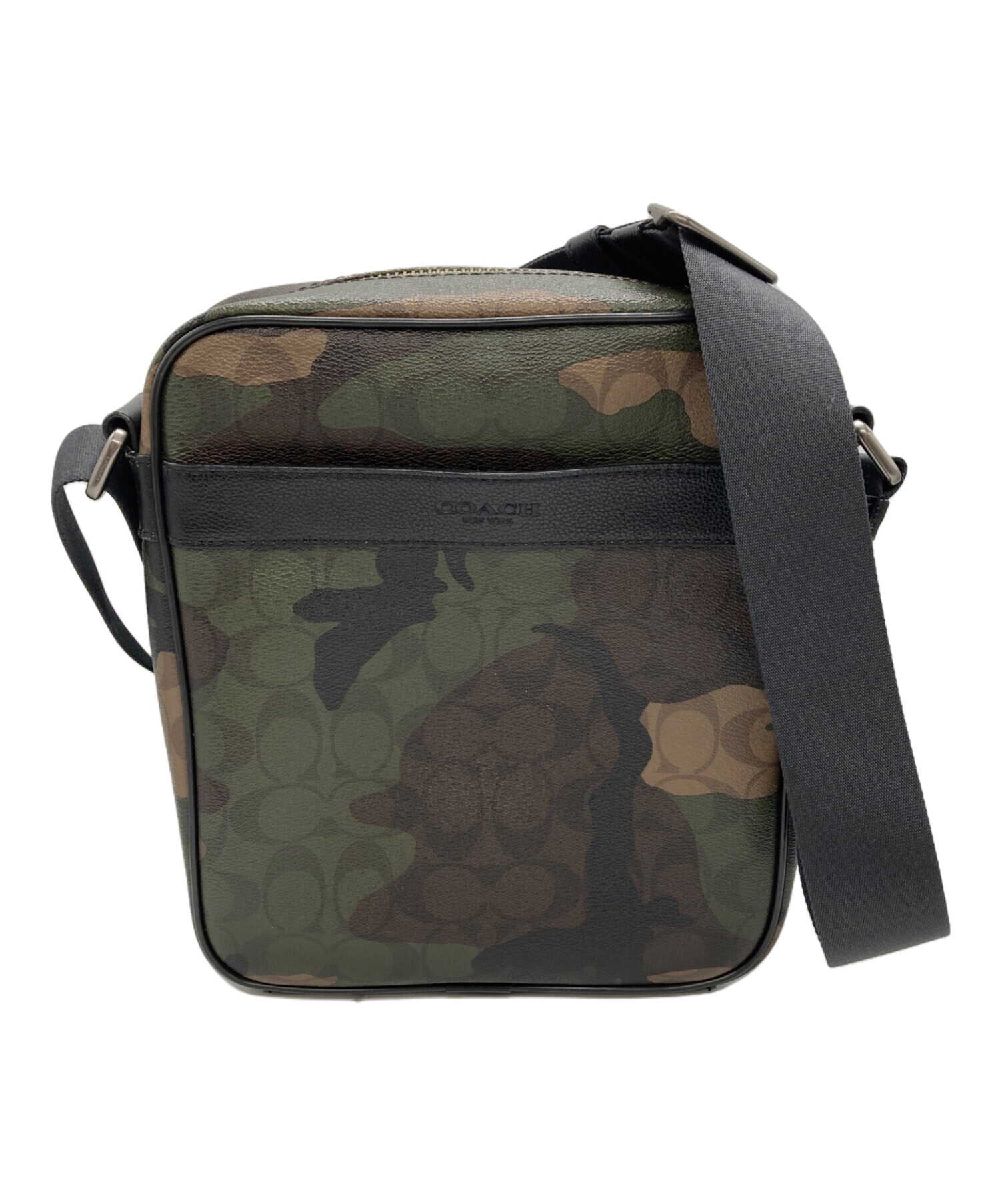 中古・古着通販】COACH (コーチ) ショルダーバッグ カーキ｜ブランド 