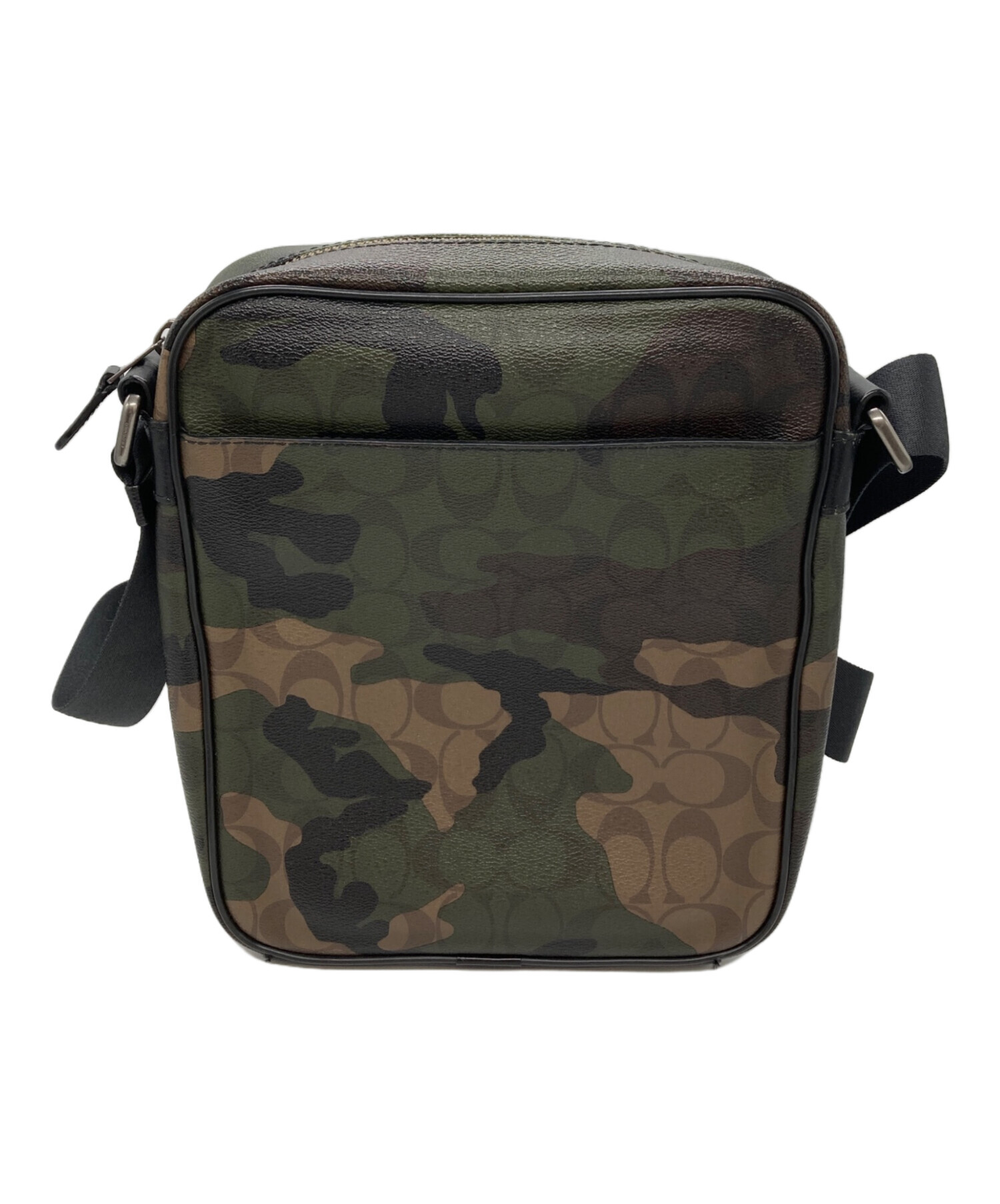 中古・古着通販】COACH (コーチ) ショルダーバッグ カーキ｜ブランド 