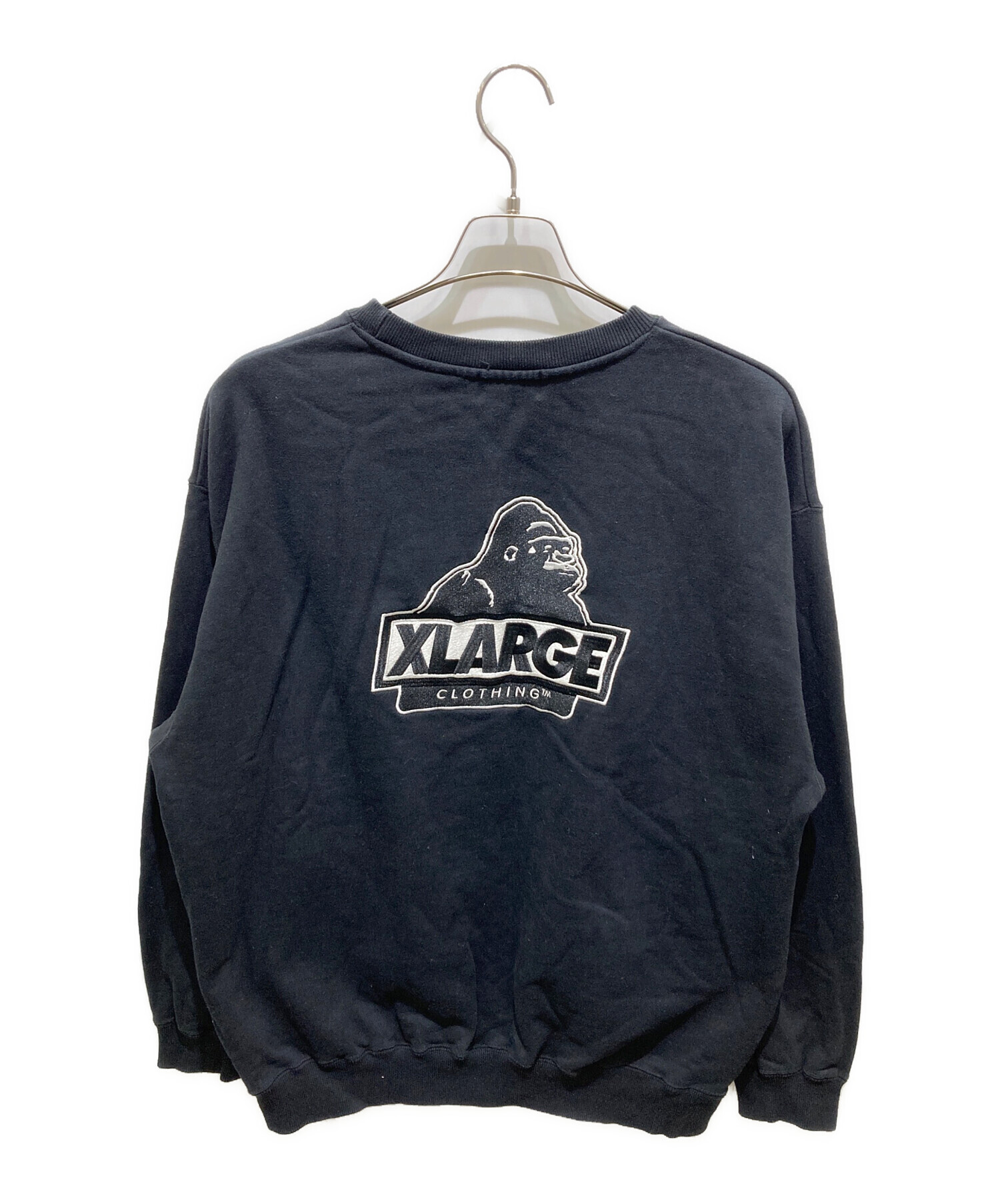 中古・古着通販】X-LARGE (エクストララージ) 刺繍ロゴクルーネック 