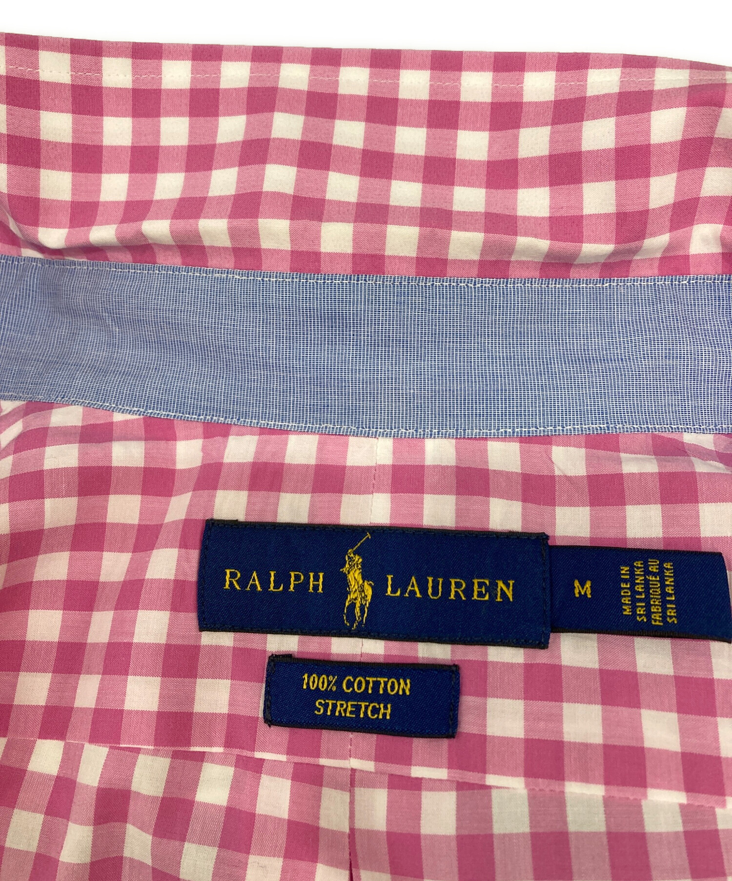 中古・古着通販】RALPH LAUREN (ラルフローレン) ギンガムチェック