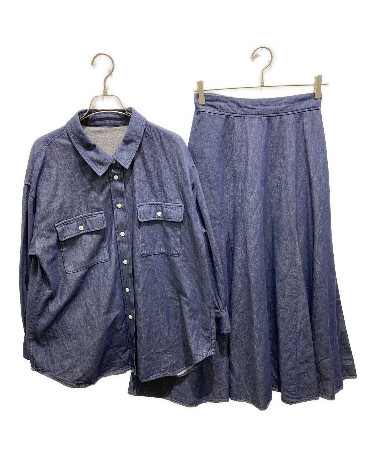 中古・古着通販】ARPEGE STORY (アルページュストーリー) デニムシャツ