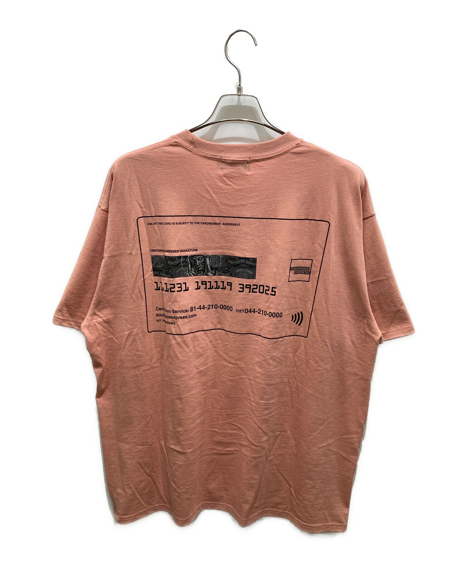 中古・古着通販】BREATH (ブレス) BLACK CARD TEE オレンジ サイズ:XL 