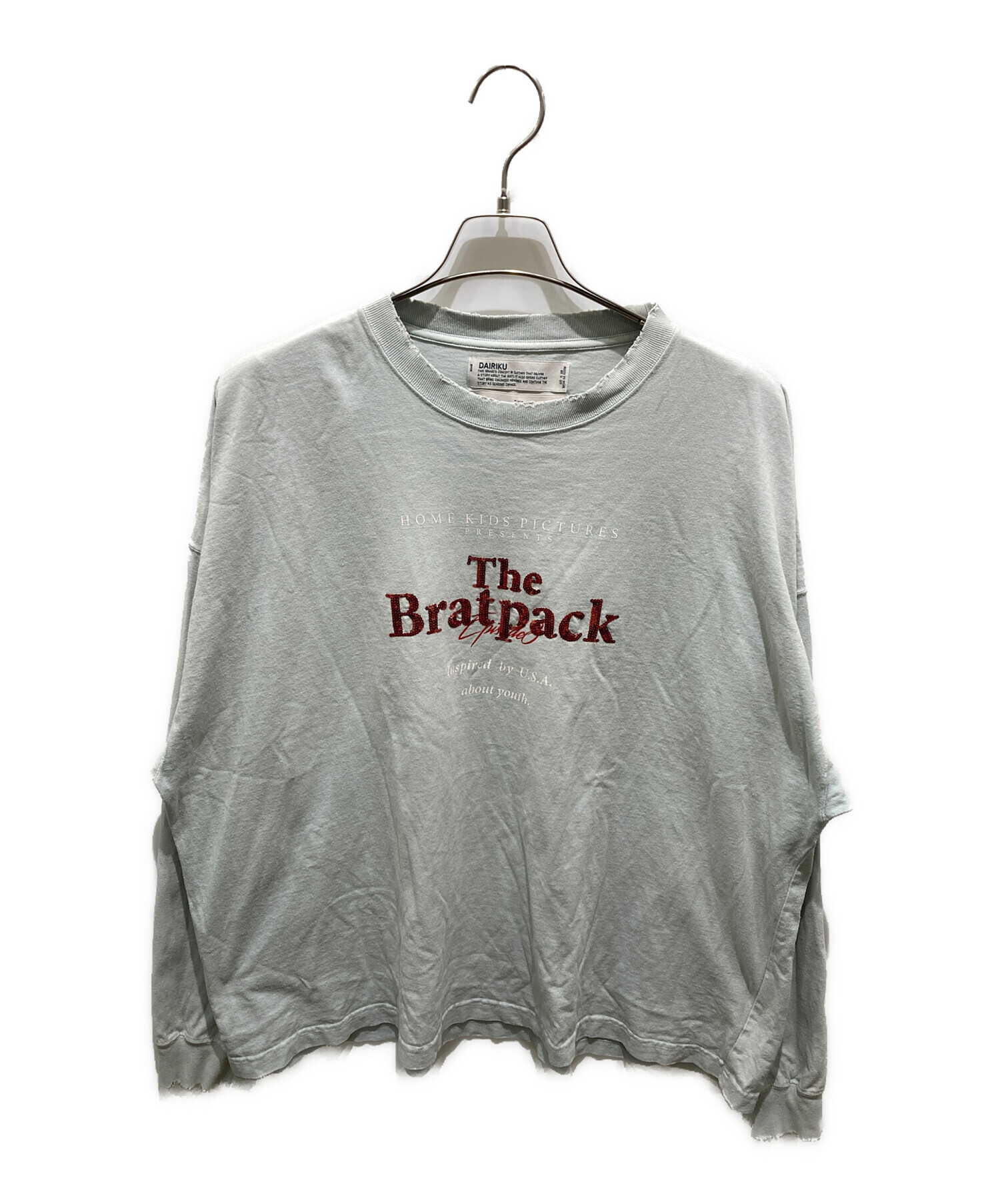 ダイリク DAIRIKU 21AW Brat pack Spangle Tee DAIRIKU 21AW Brat pack