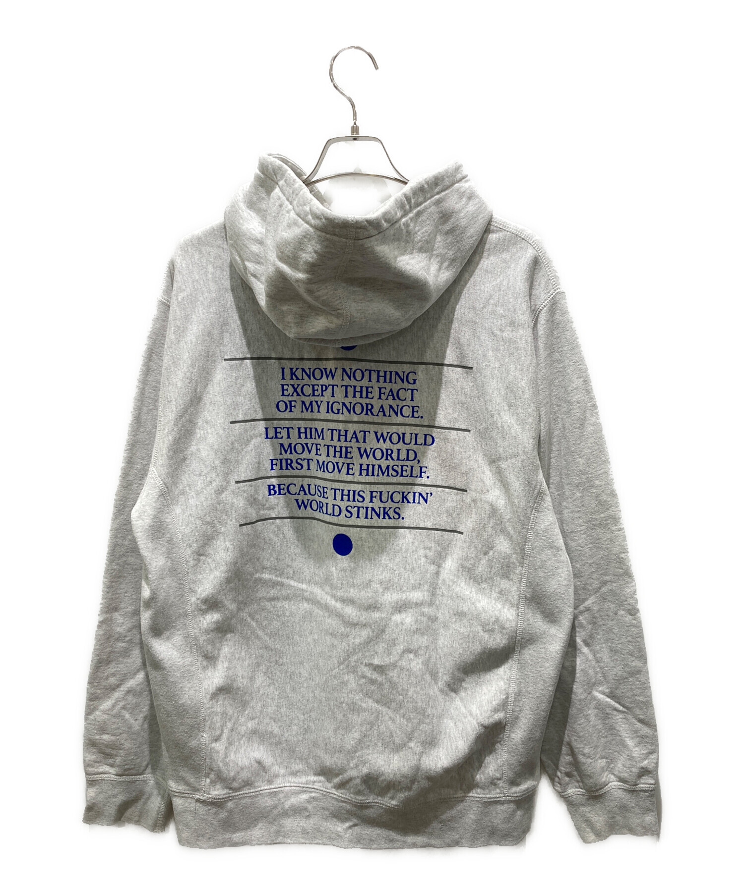 中古・古着通販】Supreme (シュプリーム) KNOW THYSELF HOODED