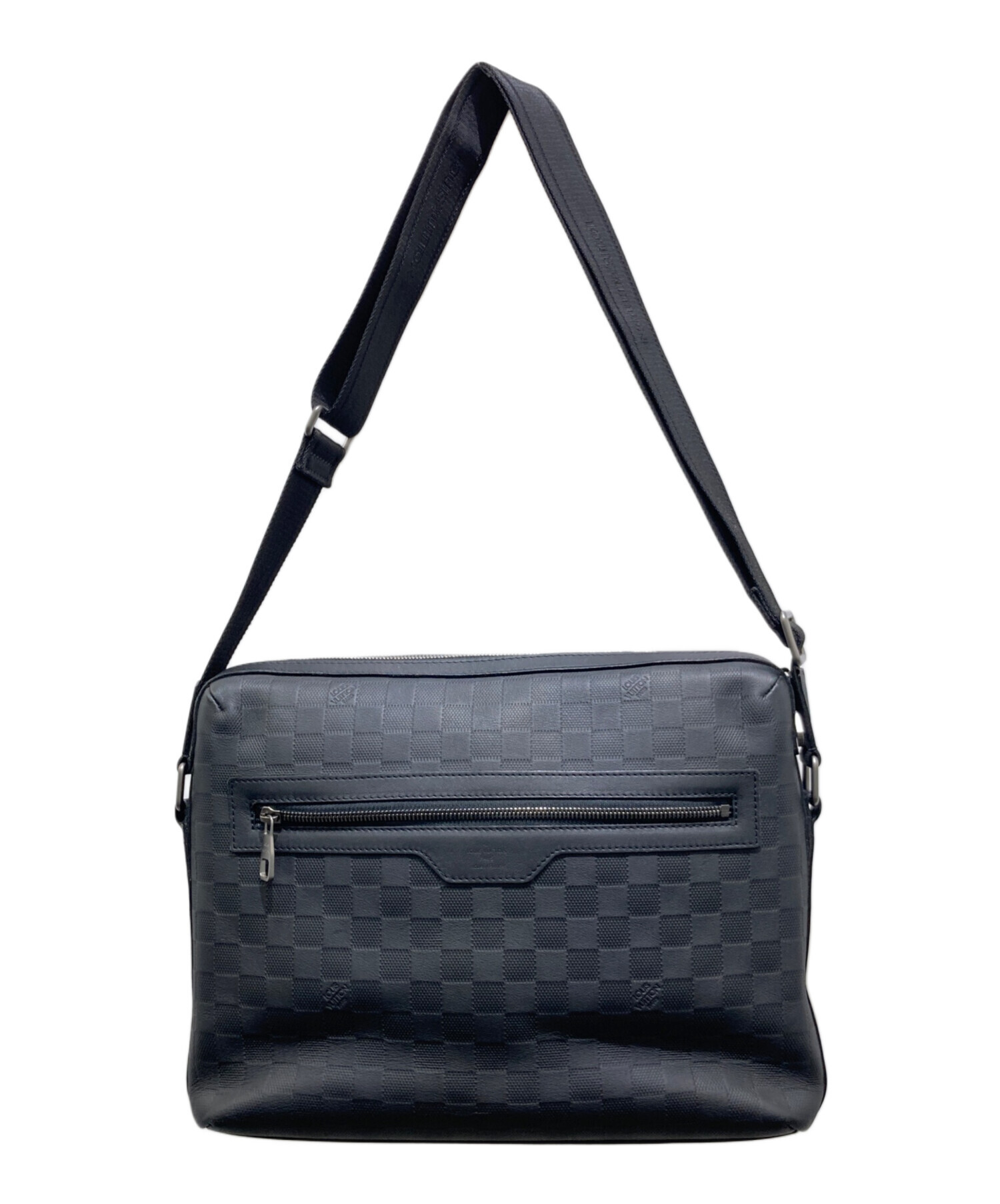 LOUIS VUITTON ルイヴィトン ショルダーバッグ  黒 【古着】【中古】【送料無料】 中古・古着通販】LOUIS VUITTON (ルイ ヴィトン) ショルダーバッグ