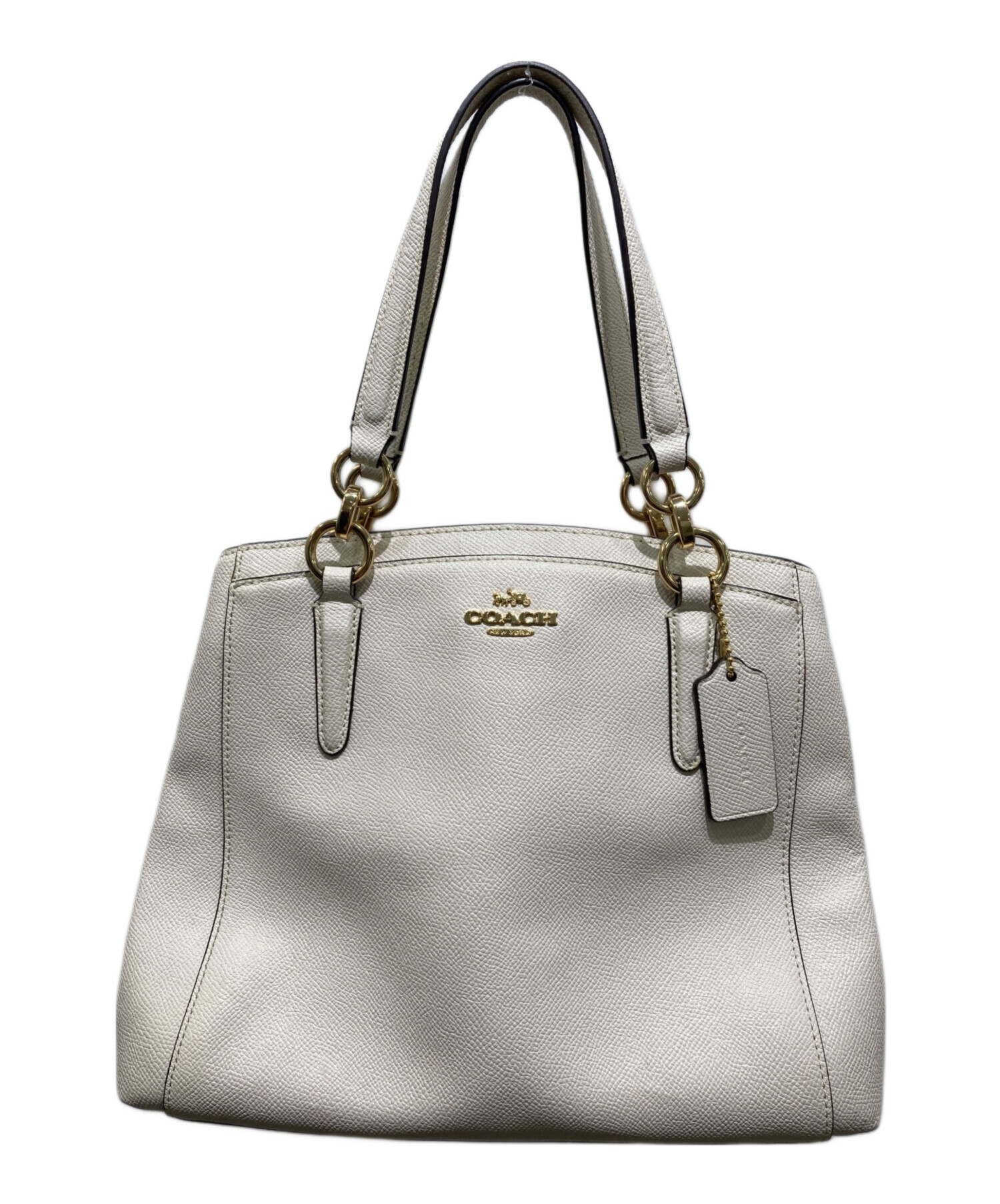 COACH ホワイト ベージュ ハンドバッグ 【公式通販】