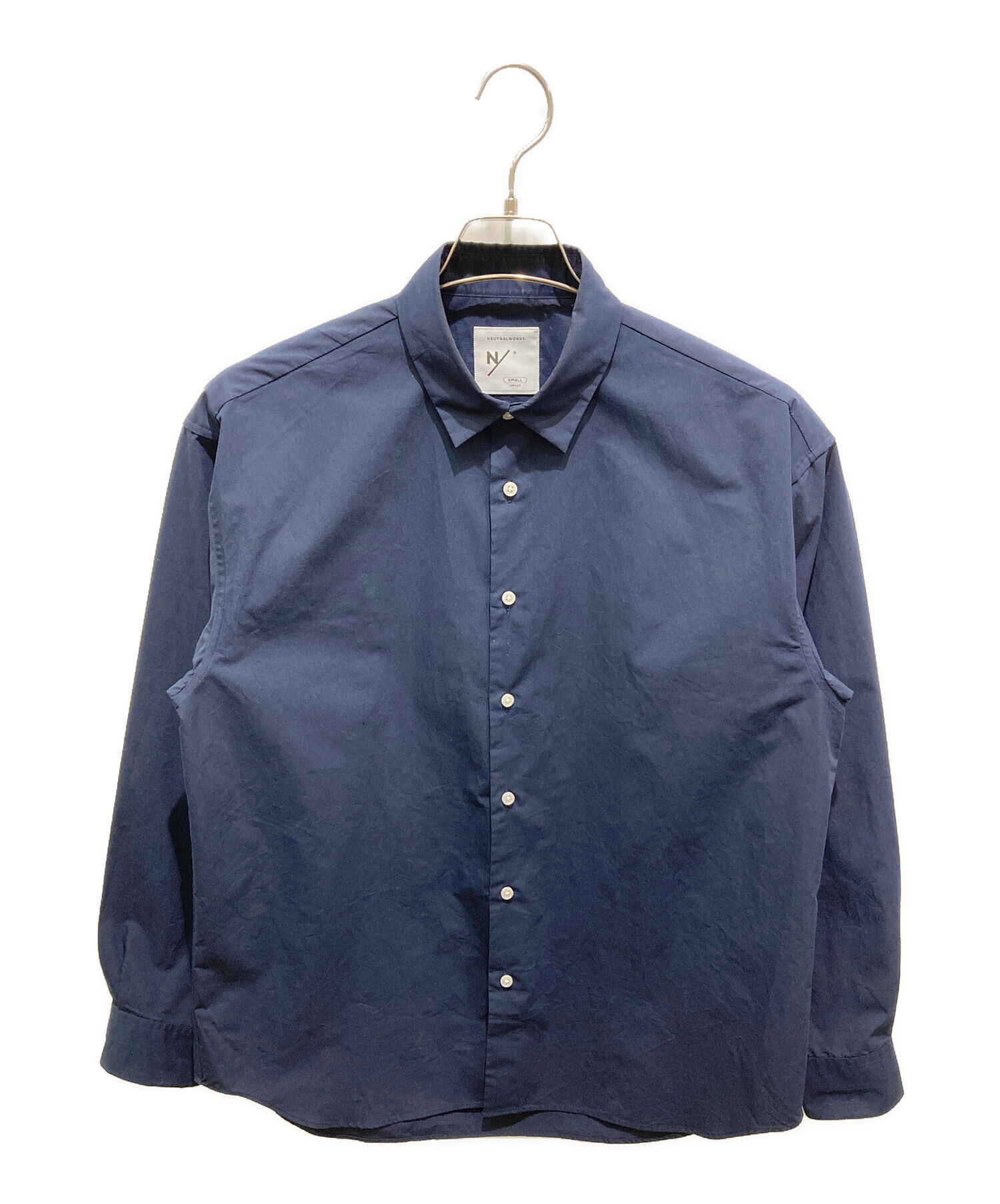 値下不可【未使用定価2.3万】NEUTRALWORKS ロングスリーブポロ M 公式・アウトレット】コメリナ/ ロングスリーブポロ（ユニセックス