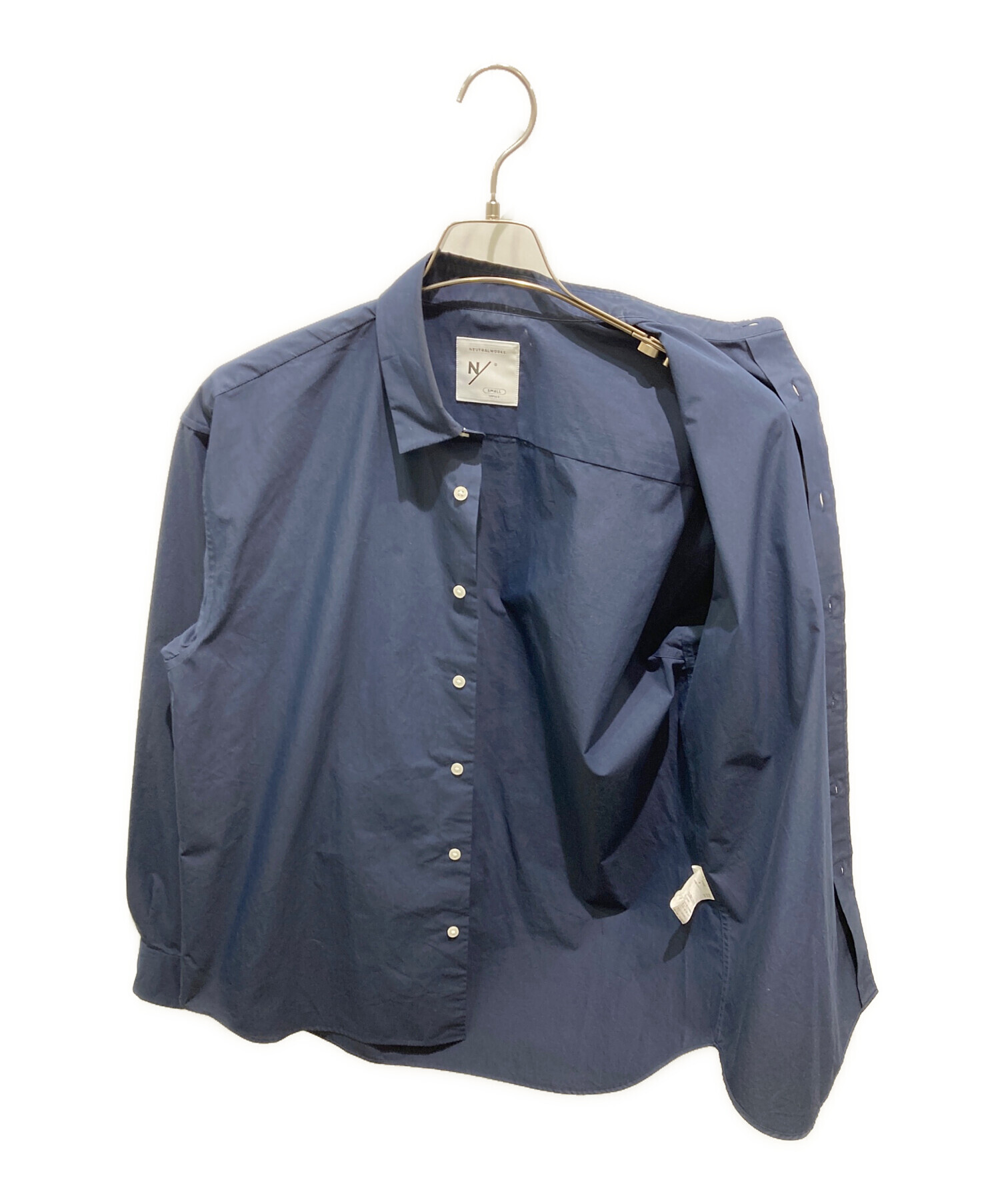 値下不可【未使用定価2.3万】NEUTRALWORKS ロングスリーブポロ M 公式・アウトレット】コメリナ/ ロングスリーブポロ（ユニセックス