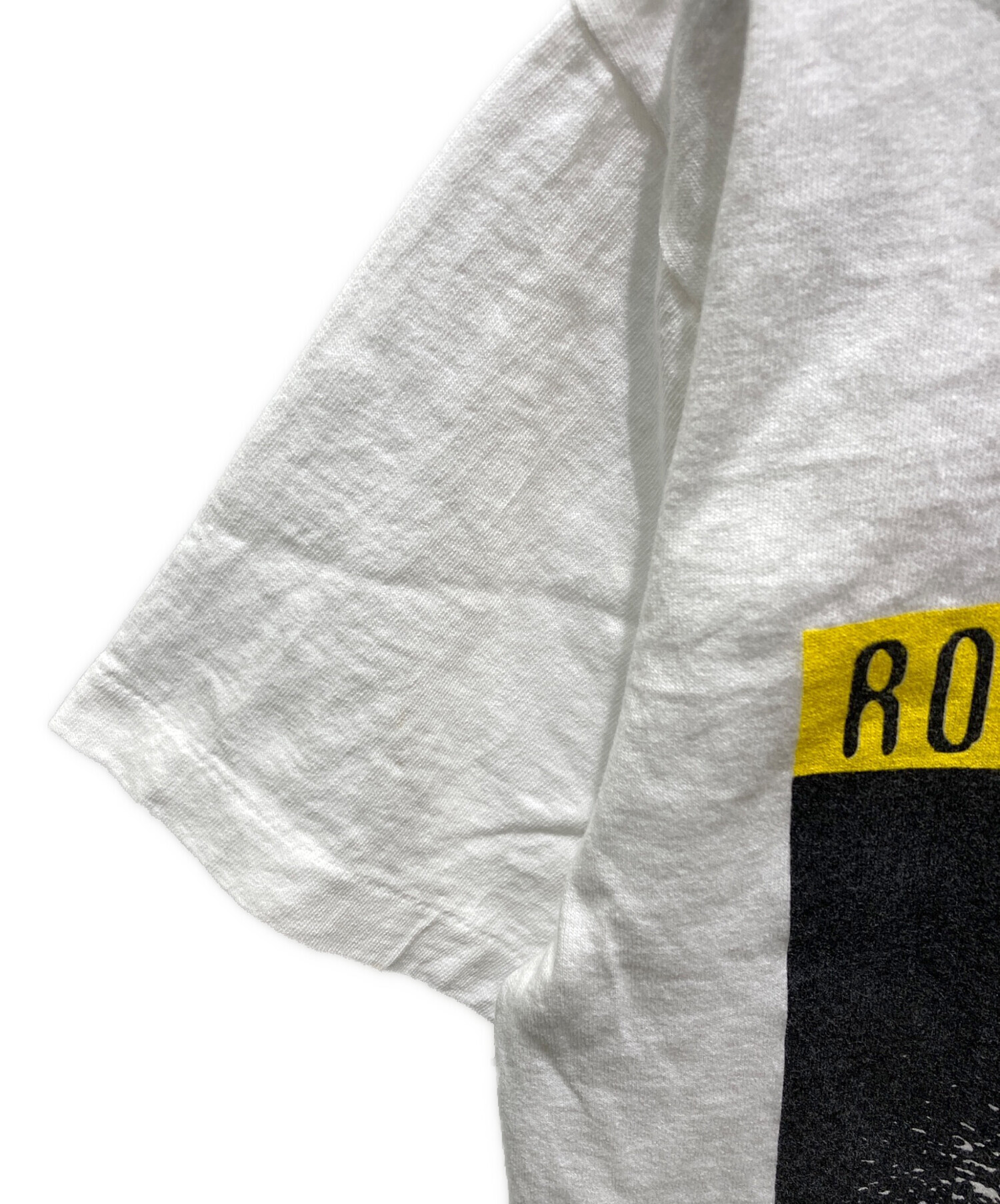 中古・古着通販】BROKUM (ブロッカム) プリントTシャツ ホワイト