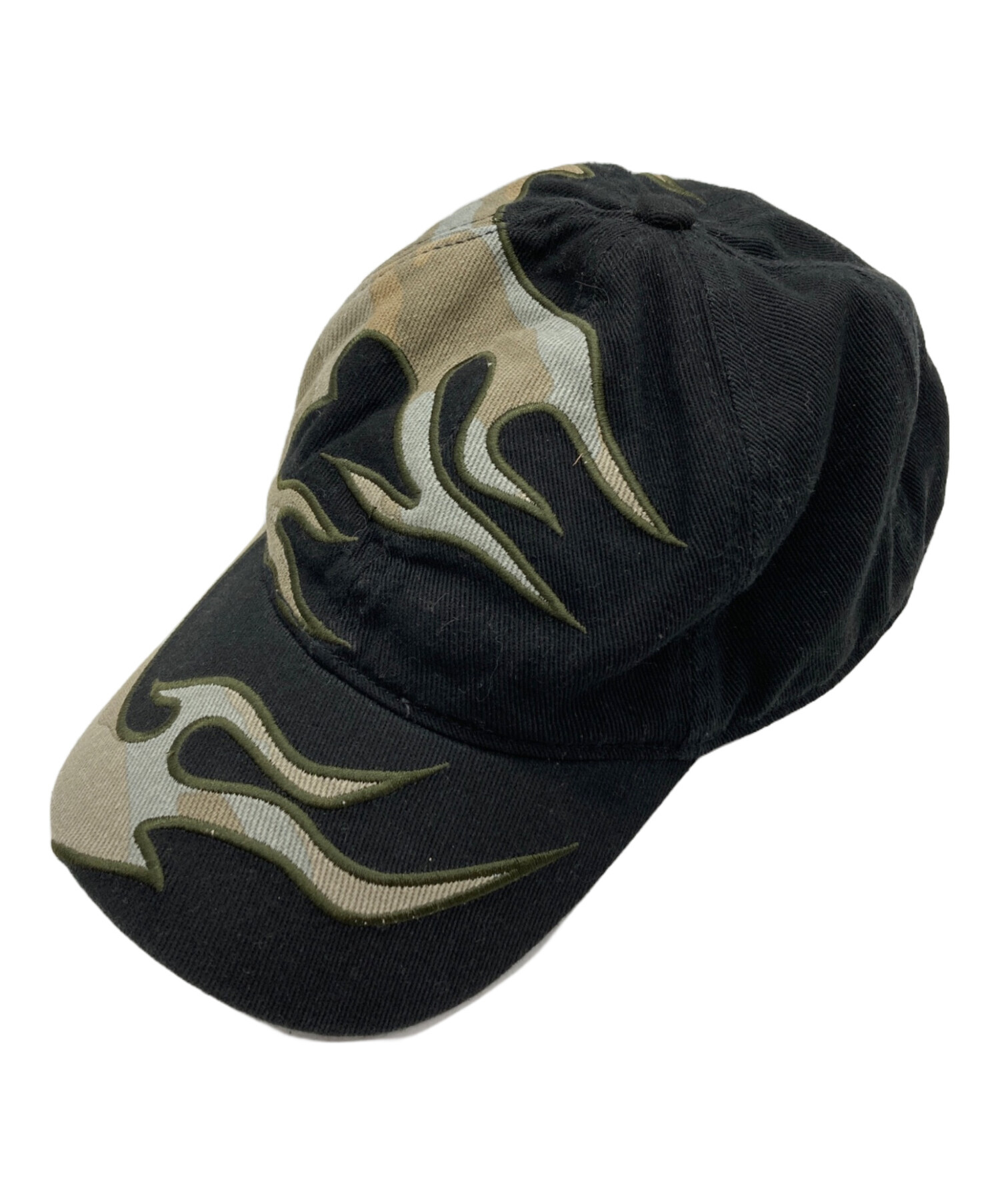 即完 DIESEL ディーゼル キャップ c-flama 中古・古着通販】DIESEL (ディーゼル) c-flama ブラック｜ブランド